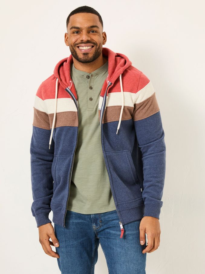 Brooke Red Cut And Sew Zip Through (AB4142) | £60