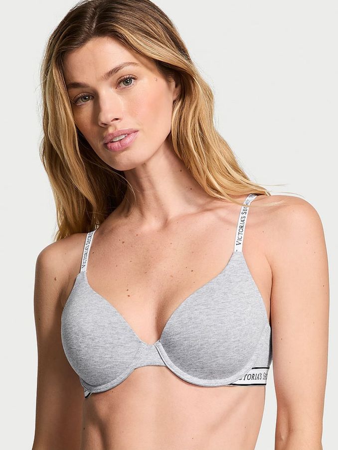 Grey Heather Full Cup Lightly Lined Bra (AC0343) | £35