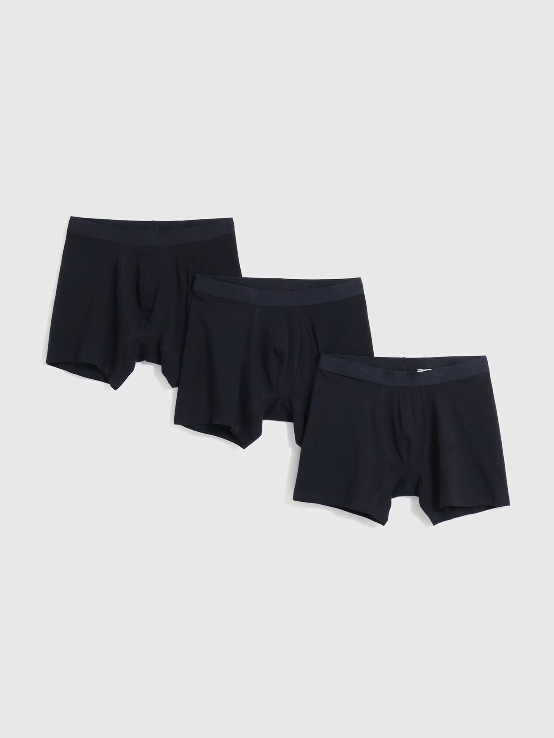 Black 3-Pack Boxer Briefs (AC0854) | £25