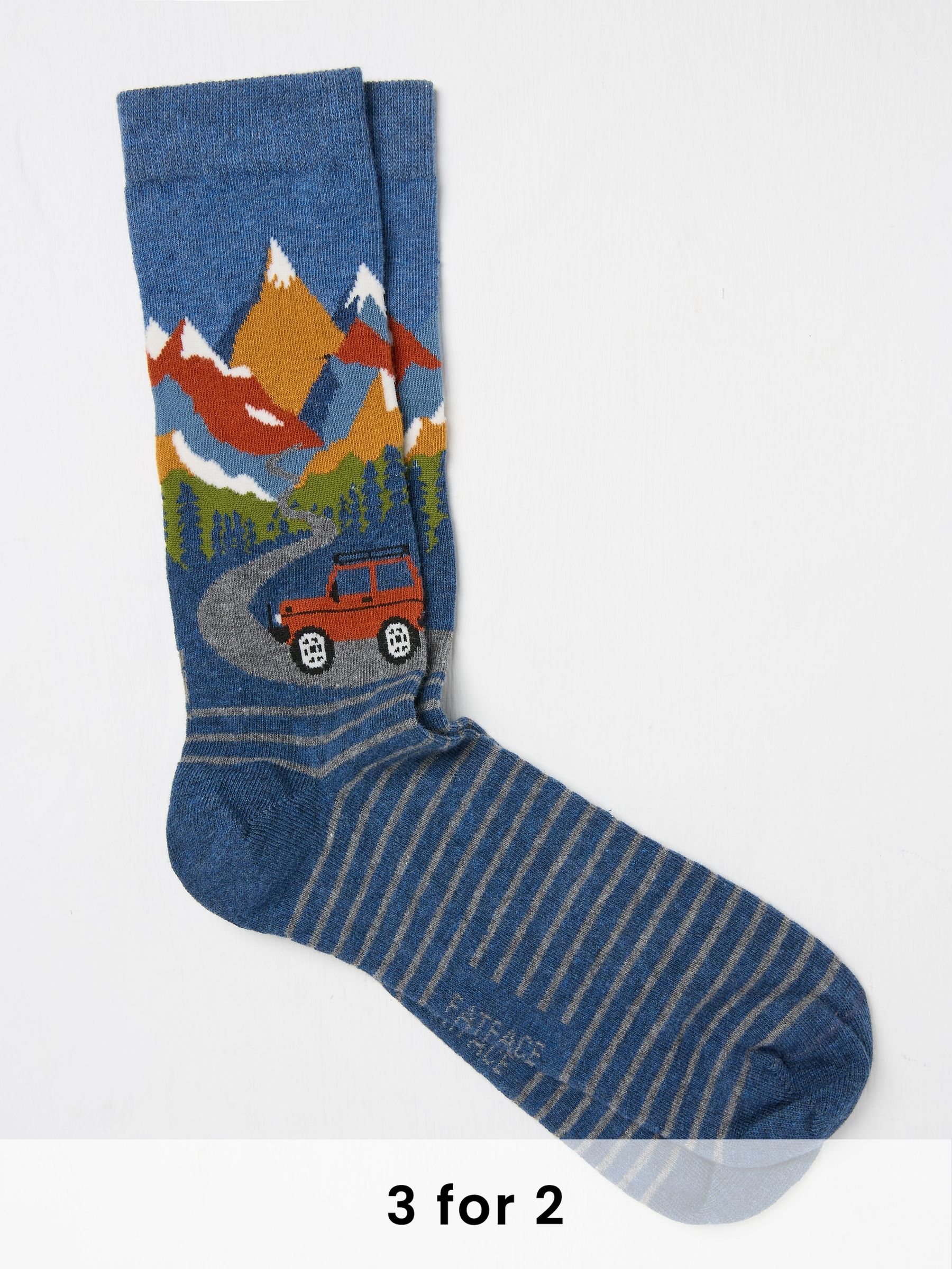 Navy Men's Off Roader Socks (AC3182) | £7.50