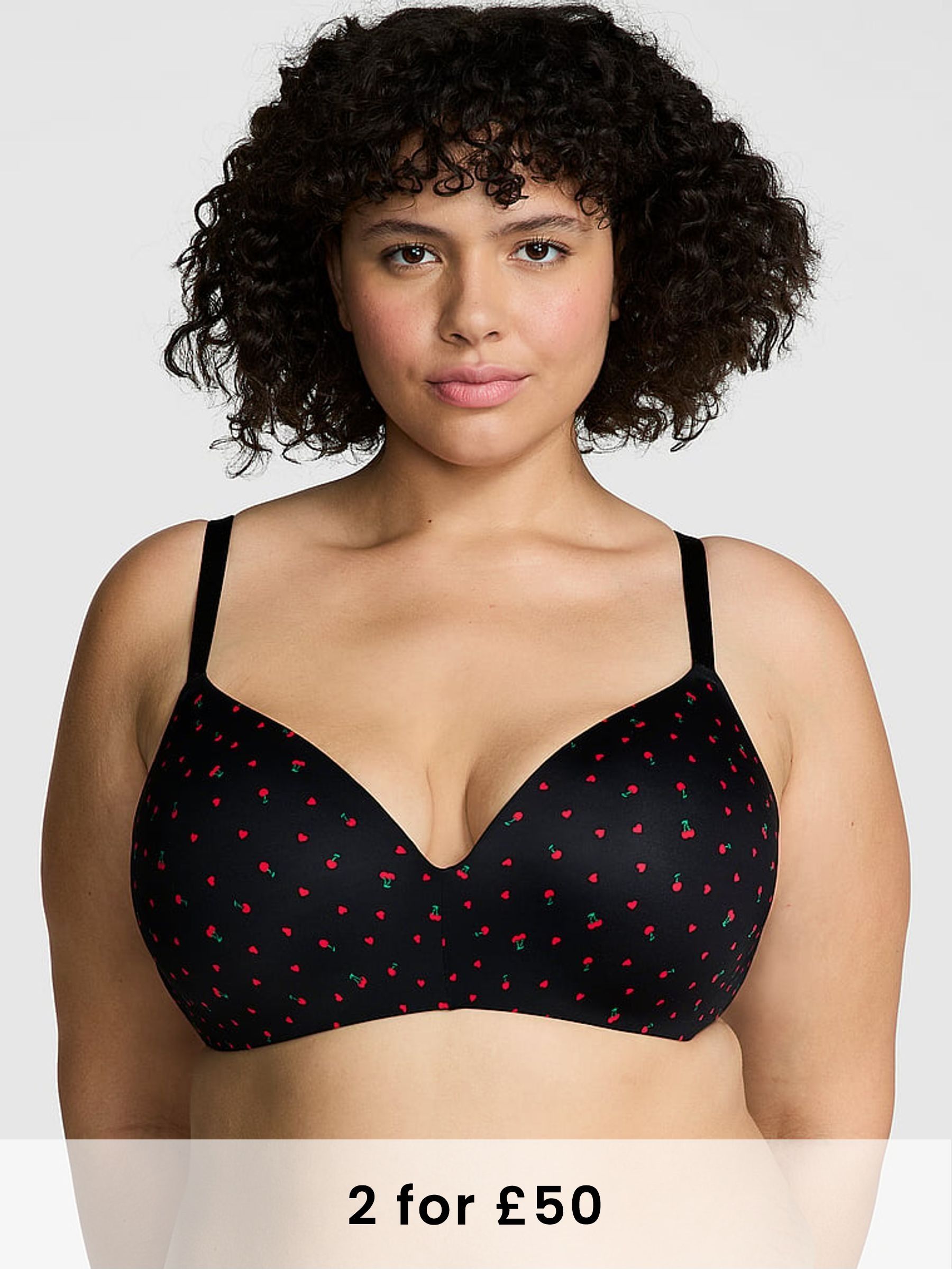 Black Cherry Push Up Bra (AC7498) | £29