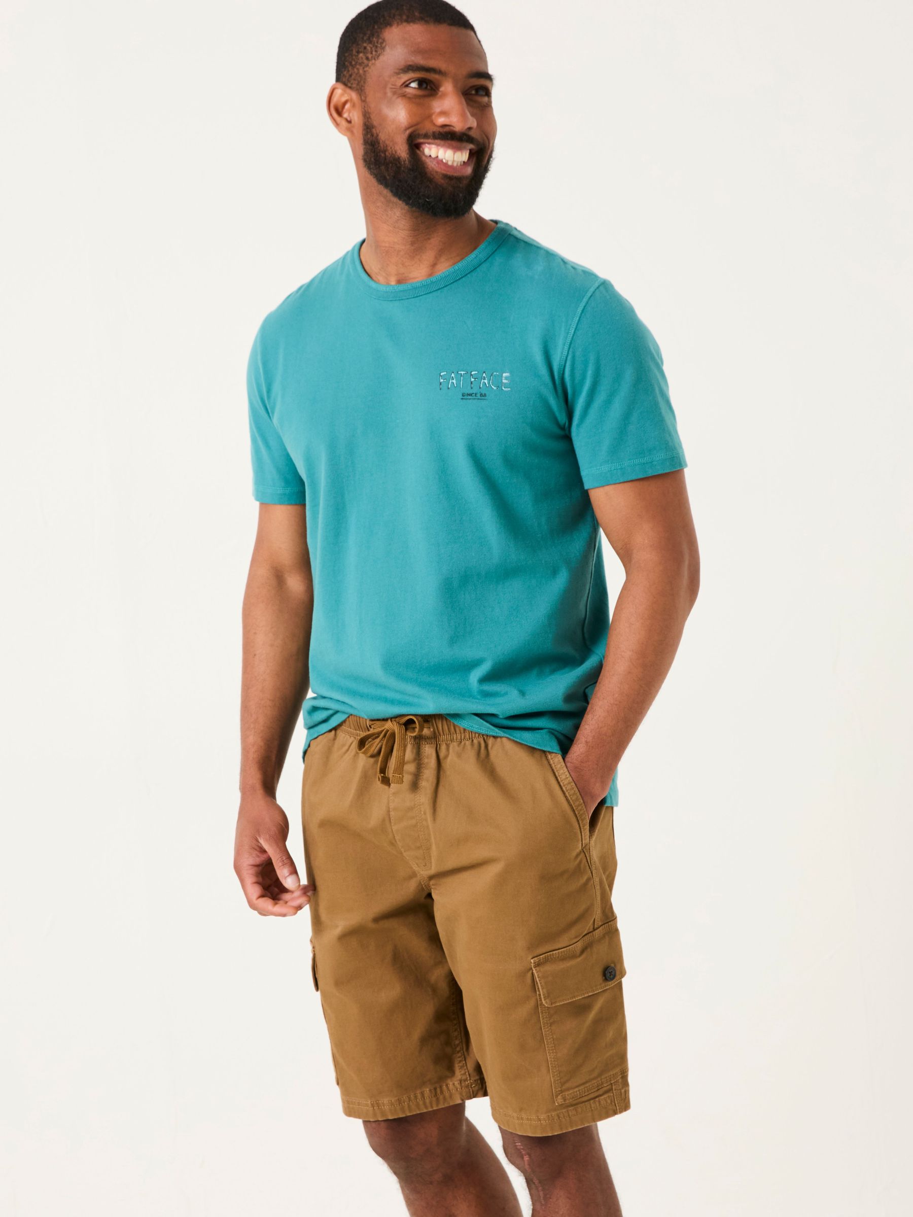 Dark Teal Daily Grind T-Shirt (AC8124) | £18