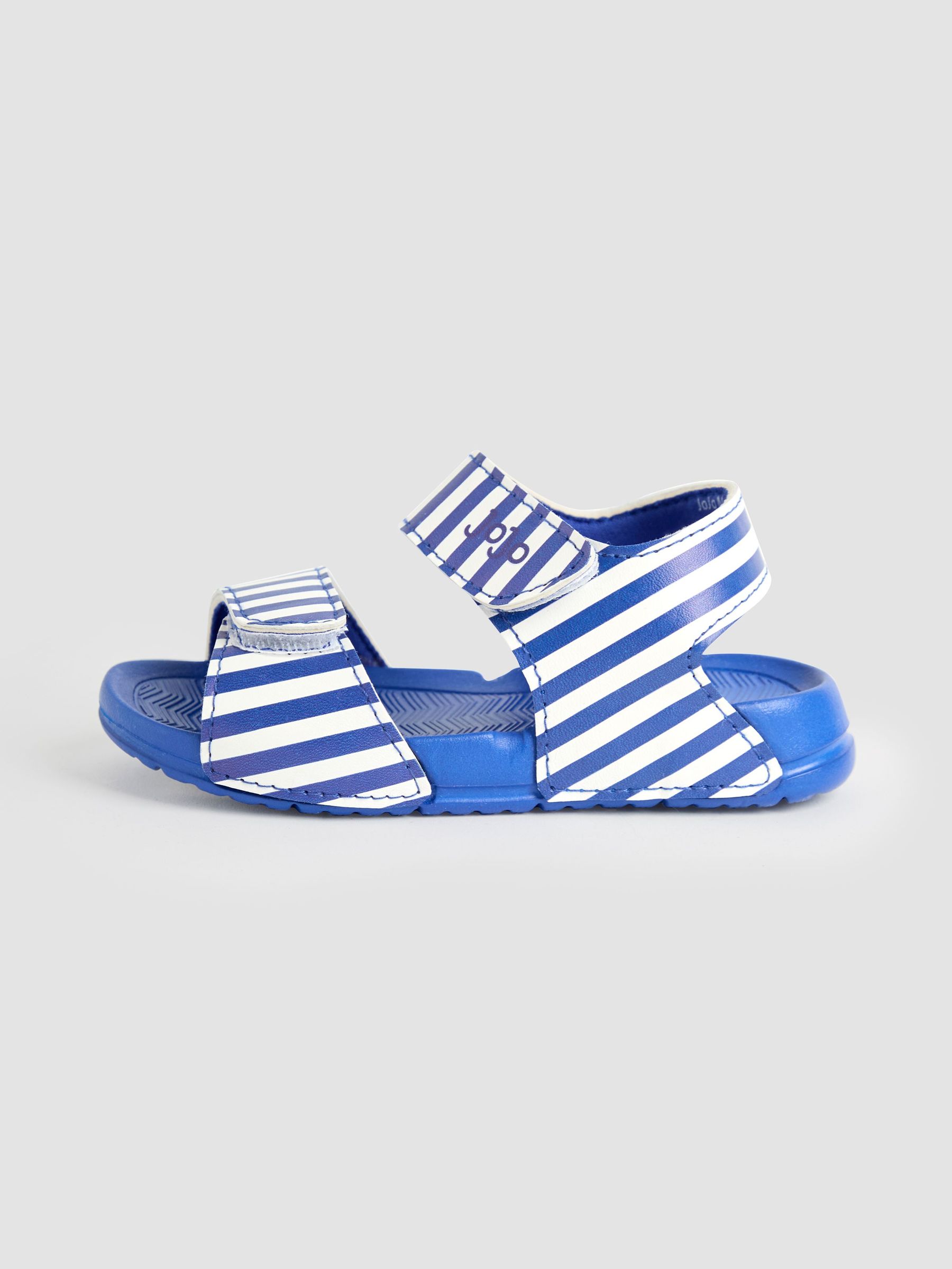 Blue Double Strap Summer Sandals (AC8310) | £14 - £16