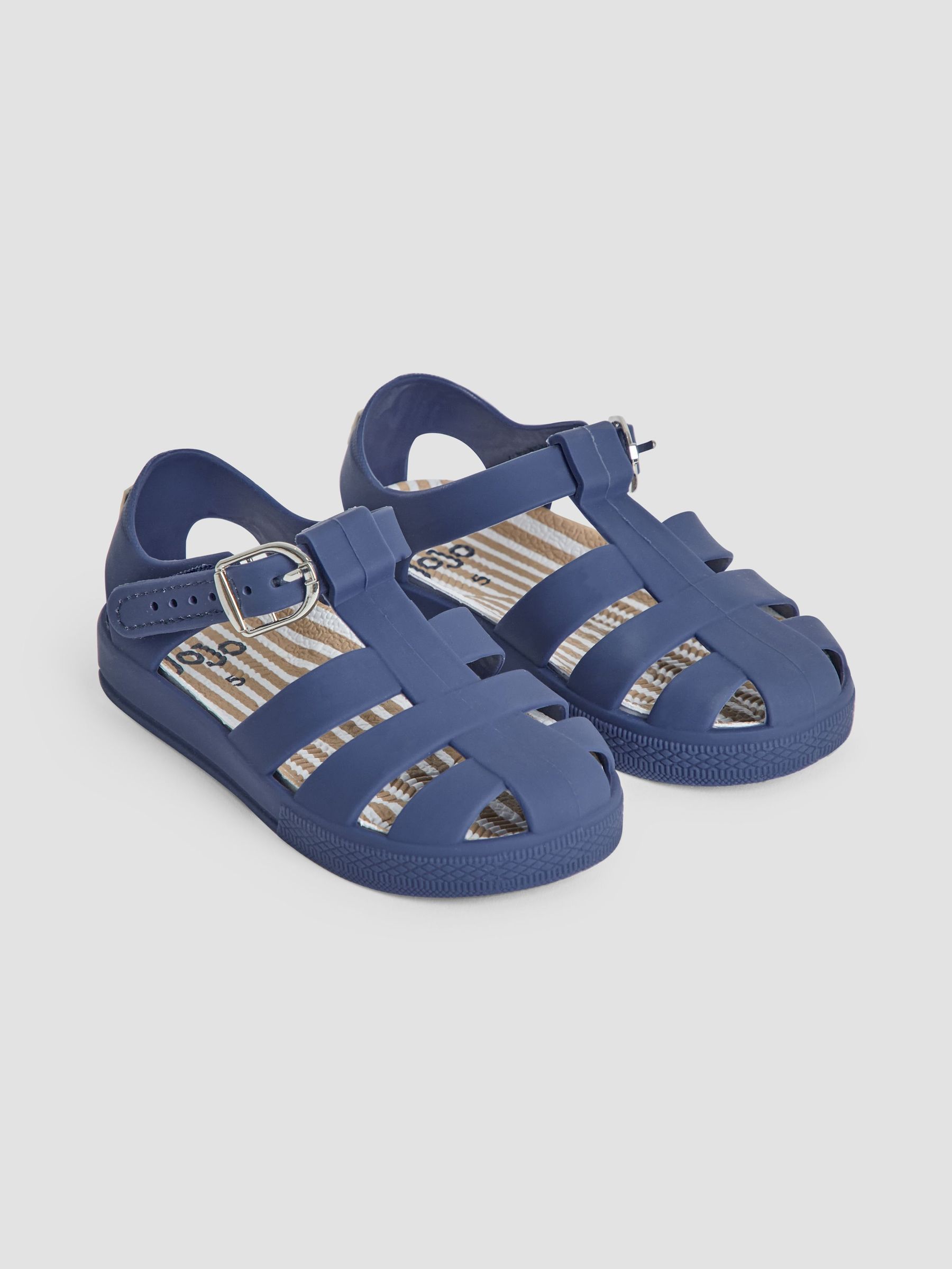 Navy Jelly Sandals (AC8314) | £12 - £14