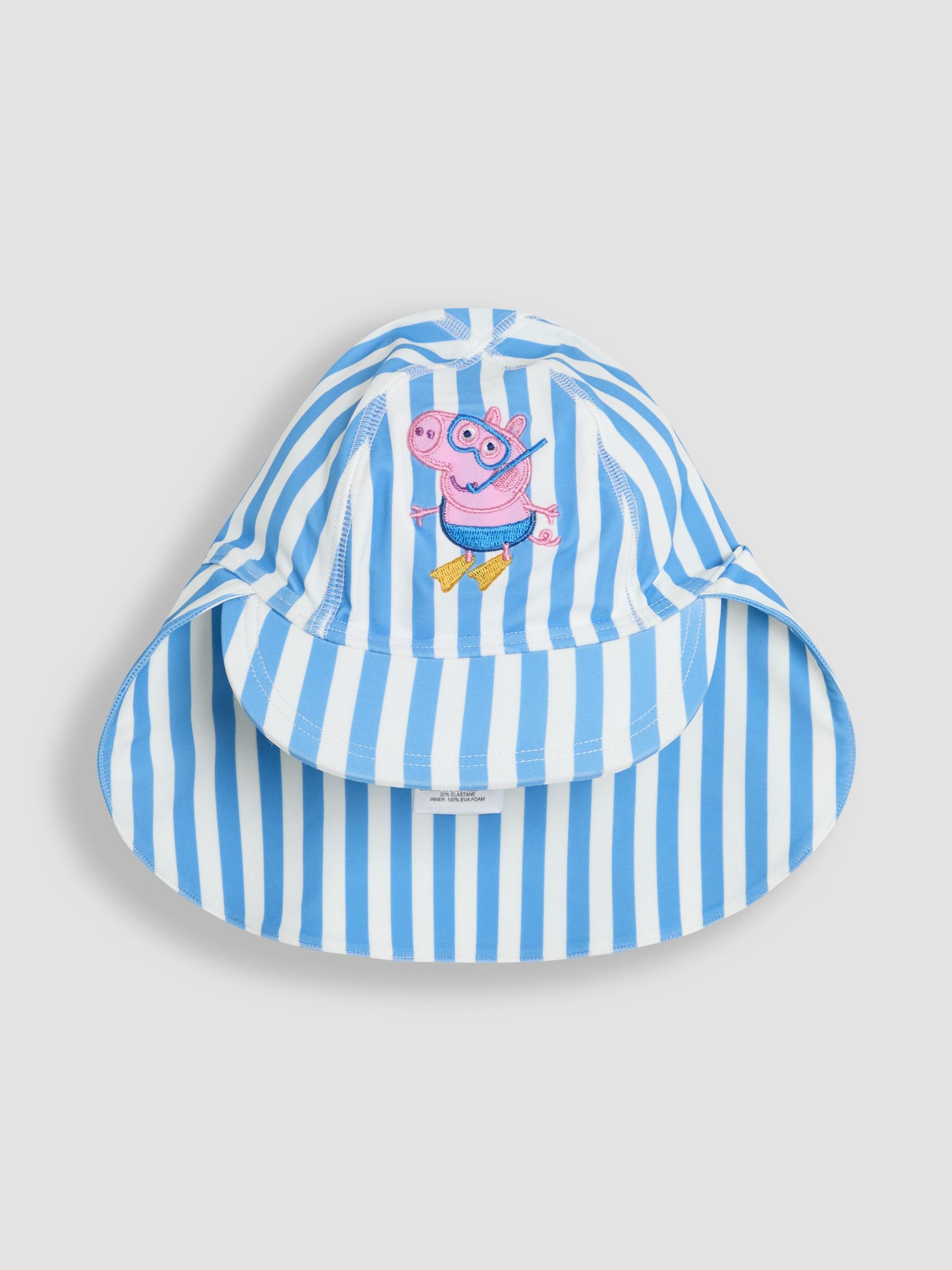 Blue Peppa Pig Sun Protection Hat (AC8320) | £14 - £16