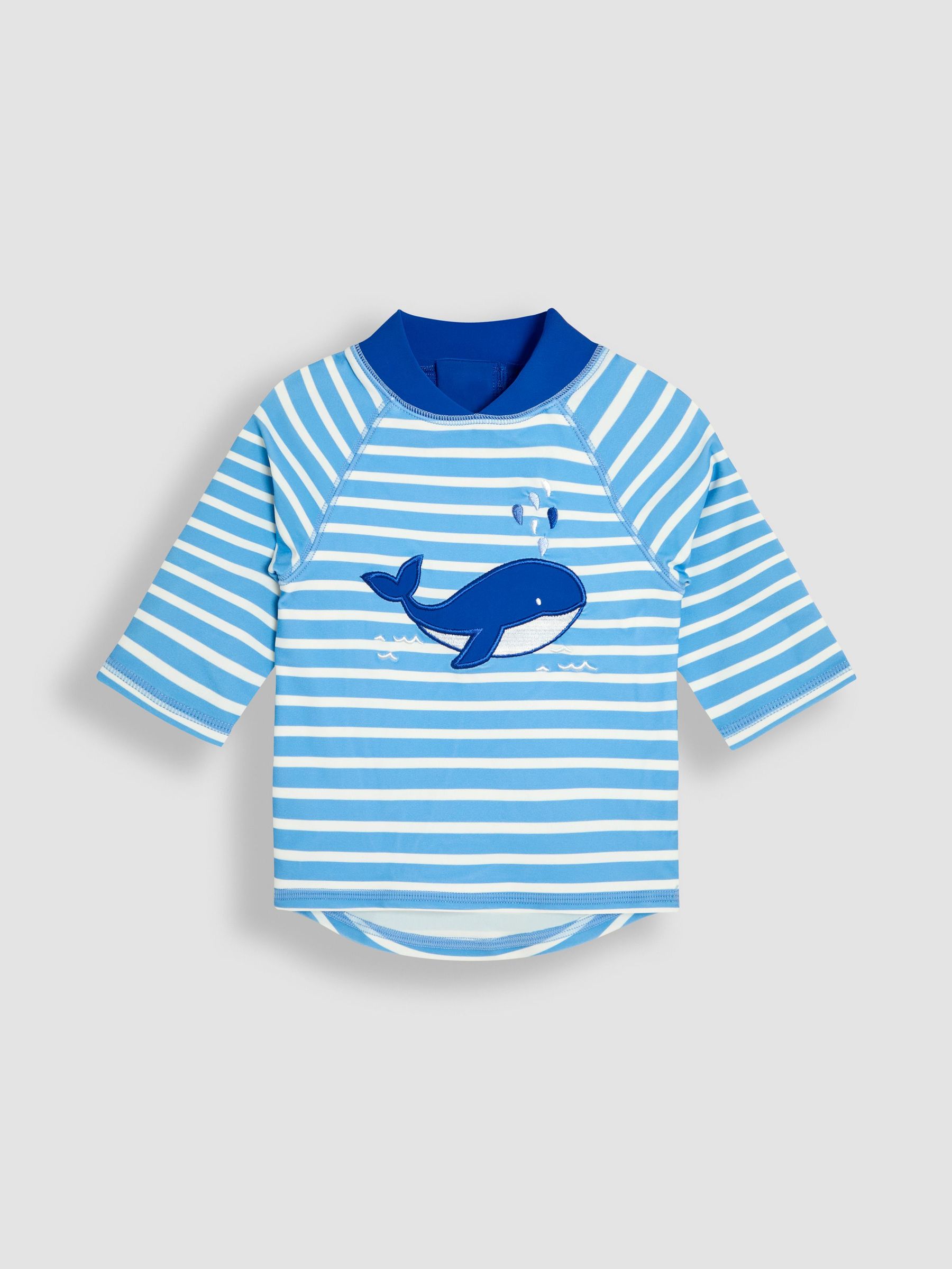 Blue Appliqué Sun Protection Rash Vest (AC8324) | £16 - £18