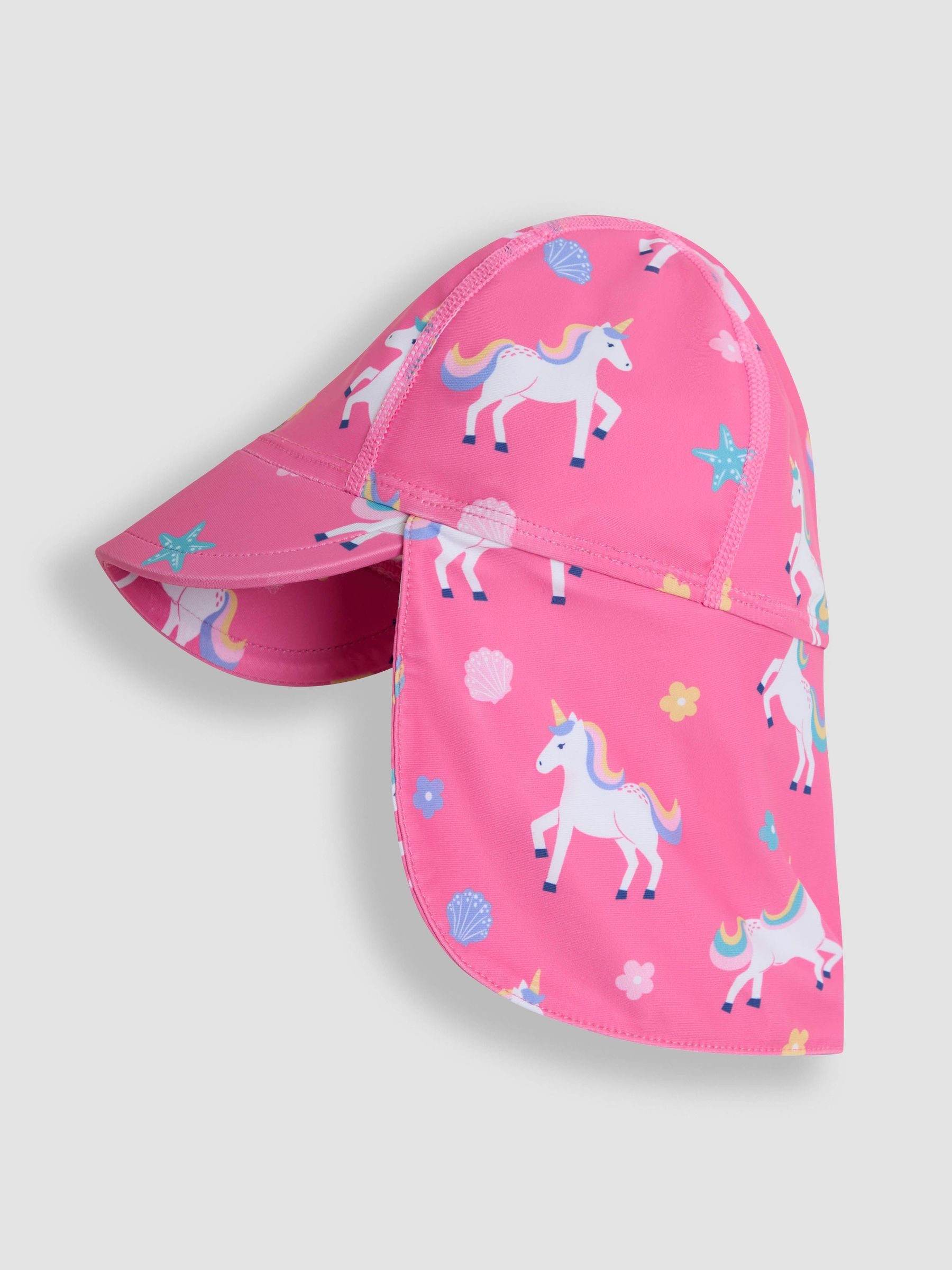 Fuchsia Unicorn Sun Protection Hat (AC9037) | £14 - £16