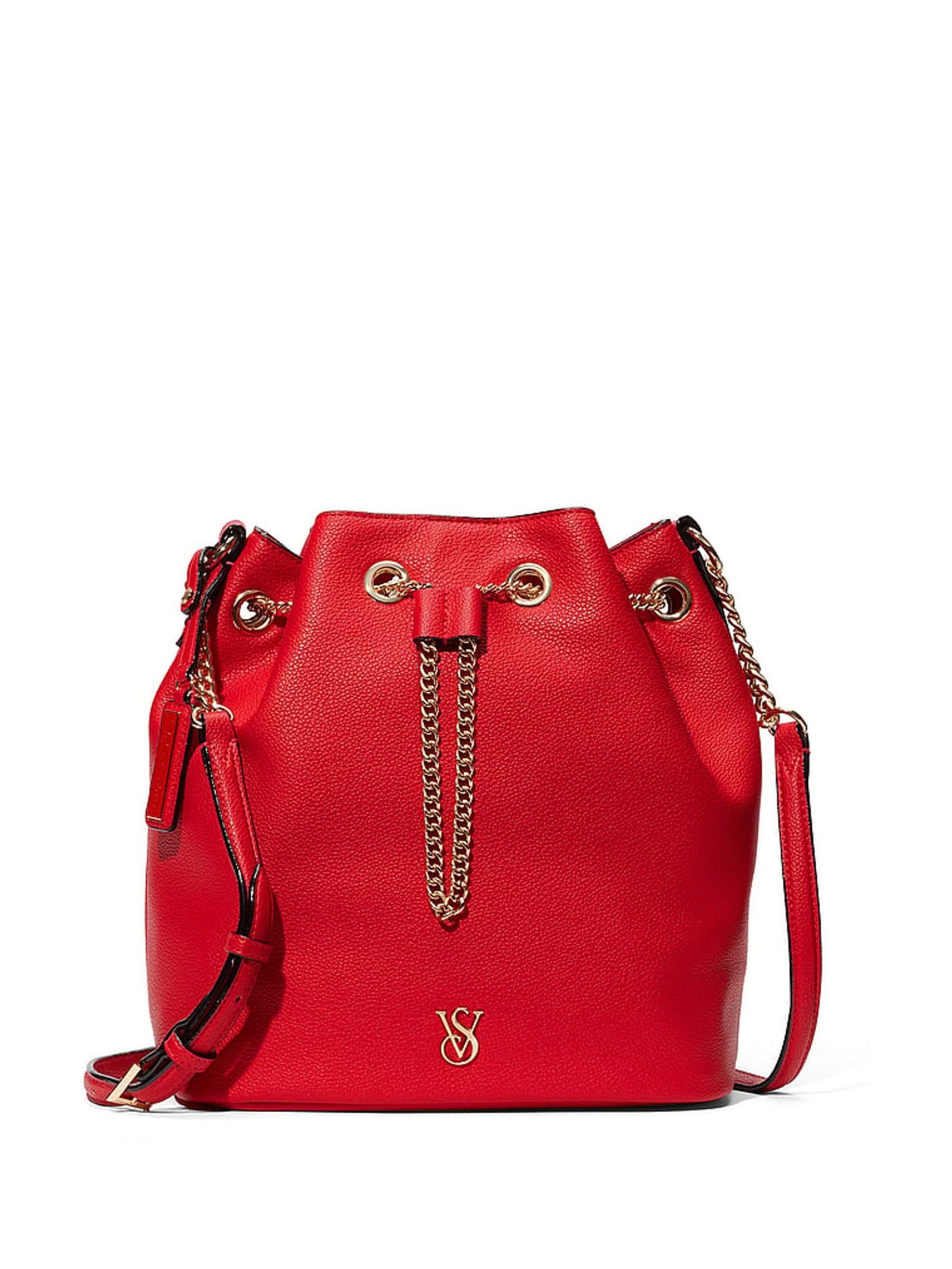 Red Bucket Crossbody Bag (AD2197) | £69