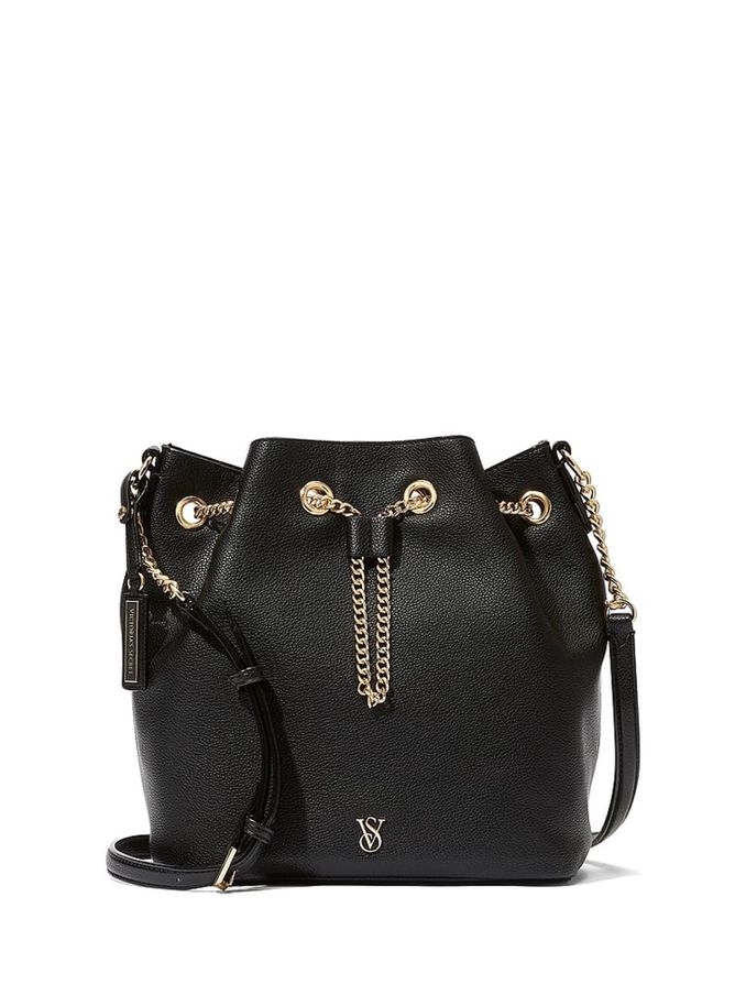Black Bucket Crossbody Bag (AD2247) | £69
