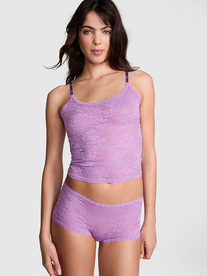 Grape Taffy Purple Pyjama Cami Top (AD4226) | £25