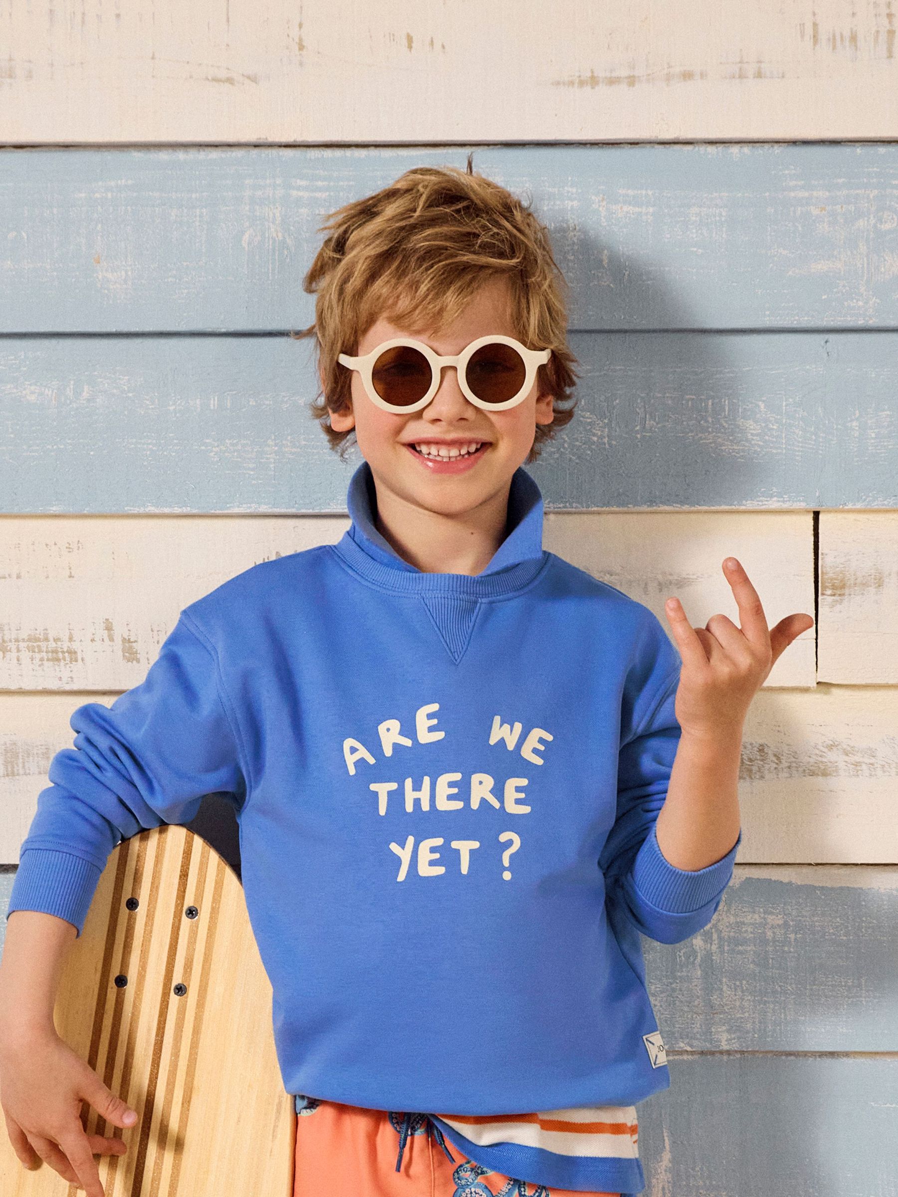 Sundaze Blue Crew Neck Slogan Sweatshirt (AD5619) | £16 - £18