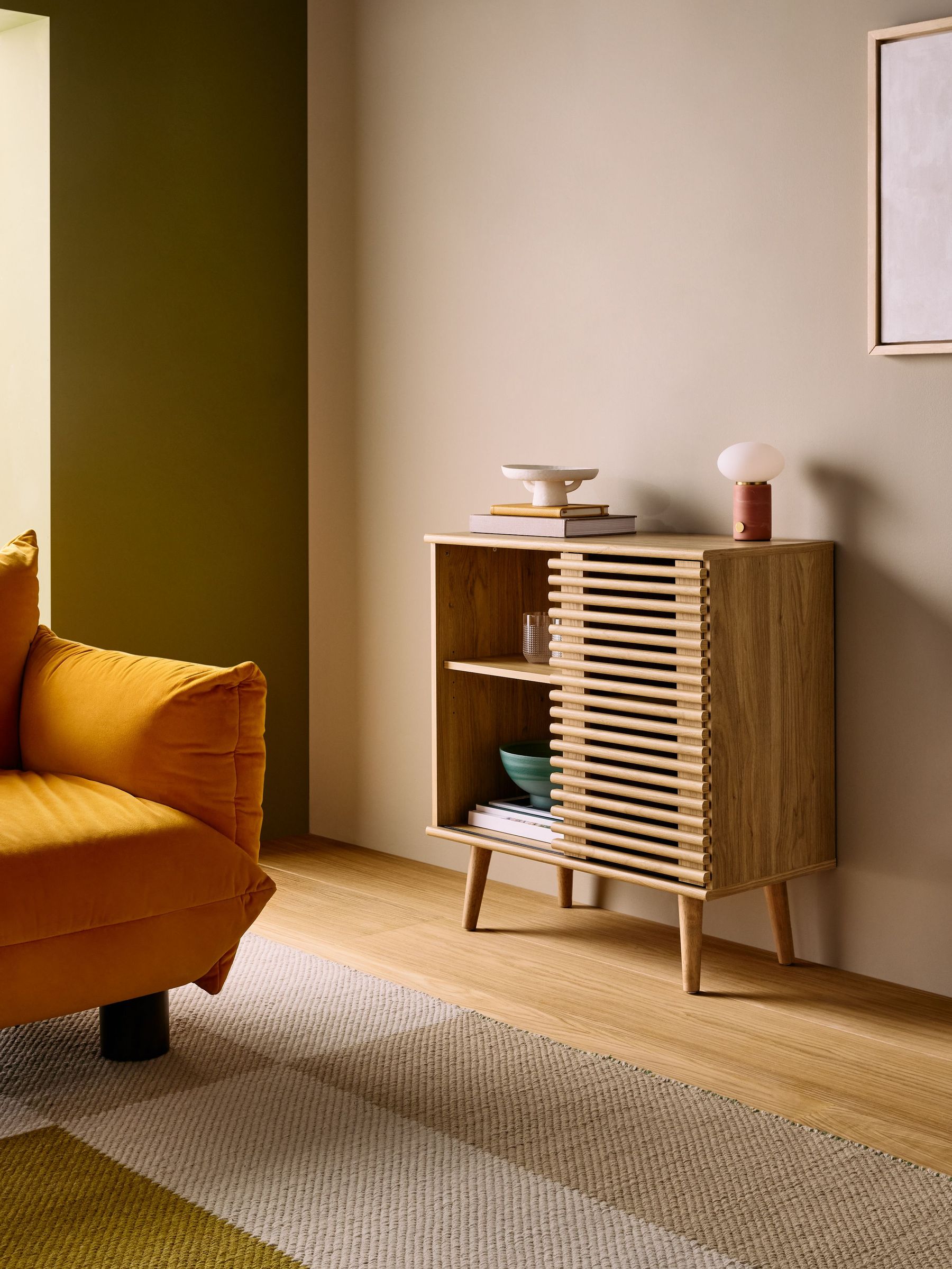 Tulma Compact Sideboard in Oak (AD8615) | £229
