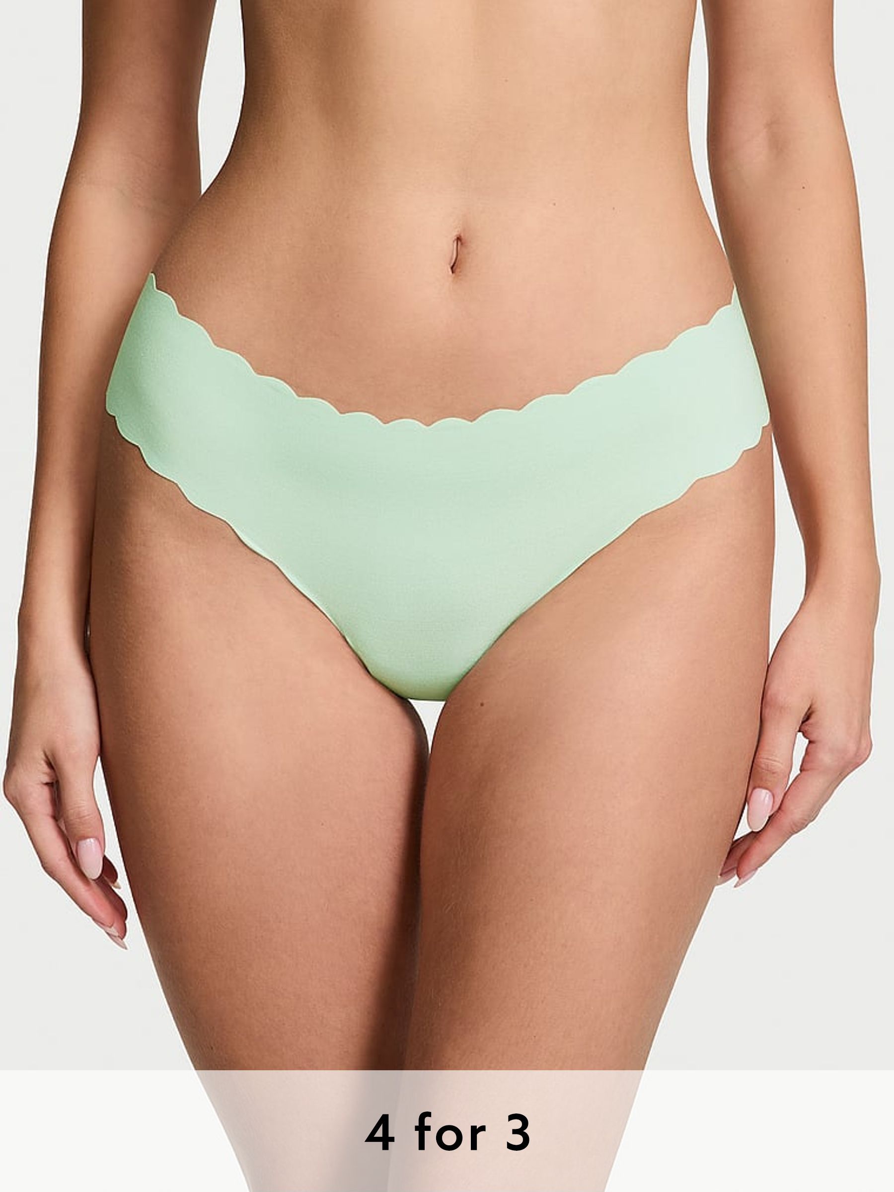 Pretty Mint Green Thong Knickers (AD8628) | £9