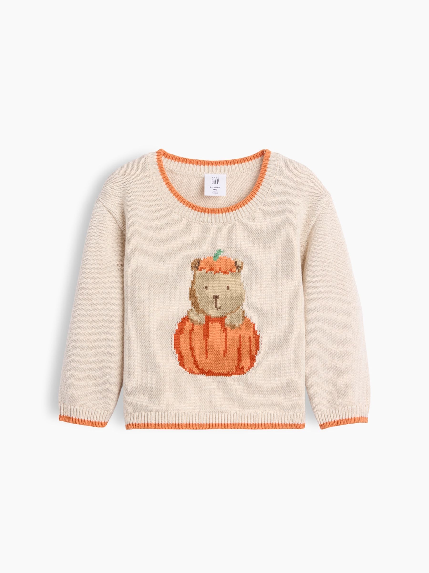 Cream - Brannan Bear Pumpkin Jumper