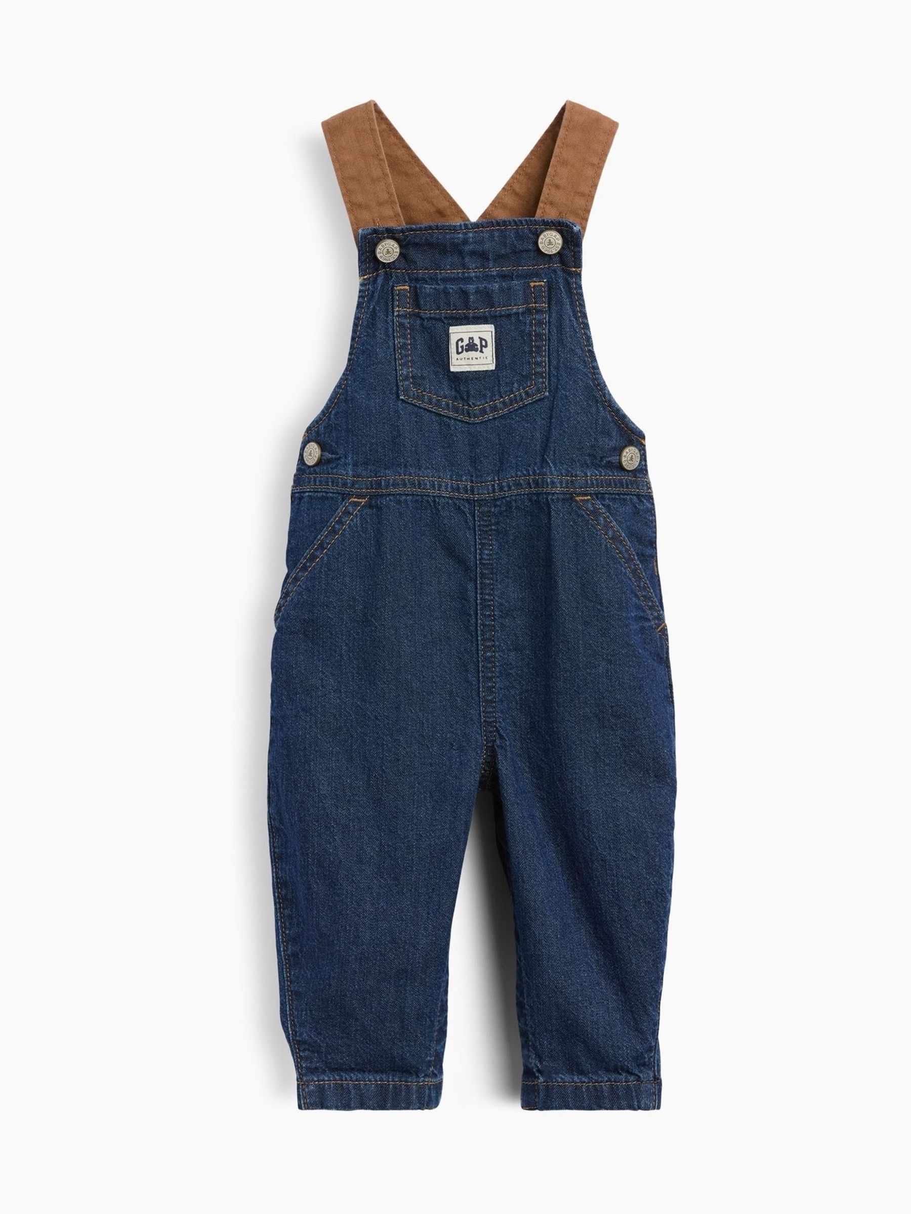 Blue - Baby Denim Workwear Overalls