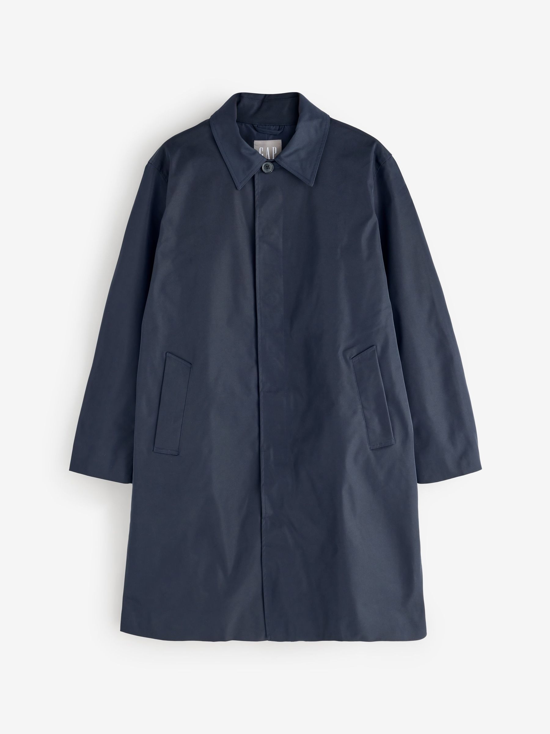 Navy - Regular Mac Coat
