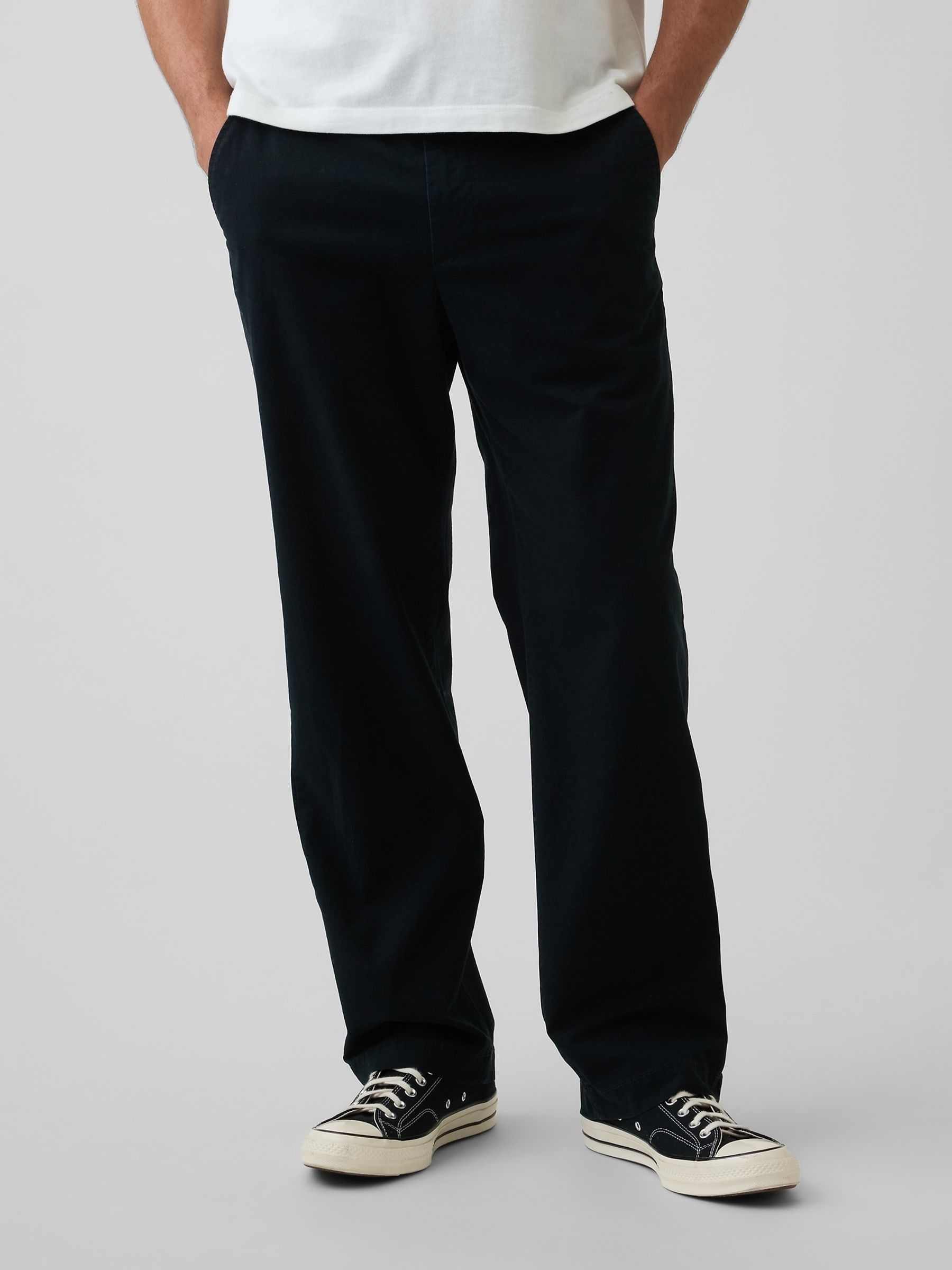 Black - Regular Ripstop '90s Loose Trousers