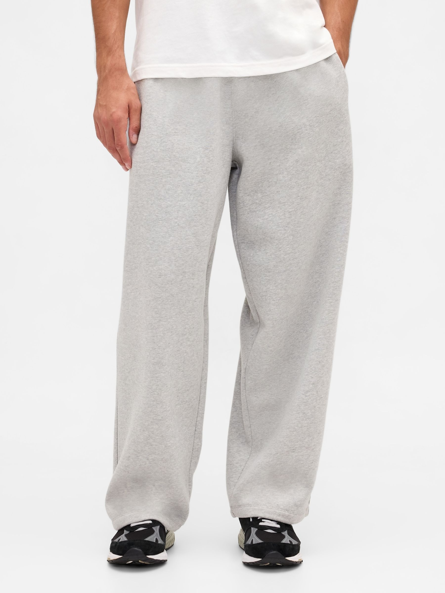 Grey - Regular Vintage Soft Baggy Joggers