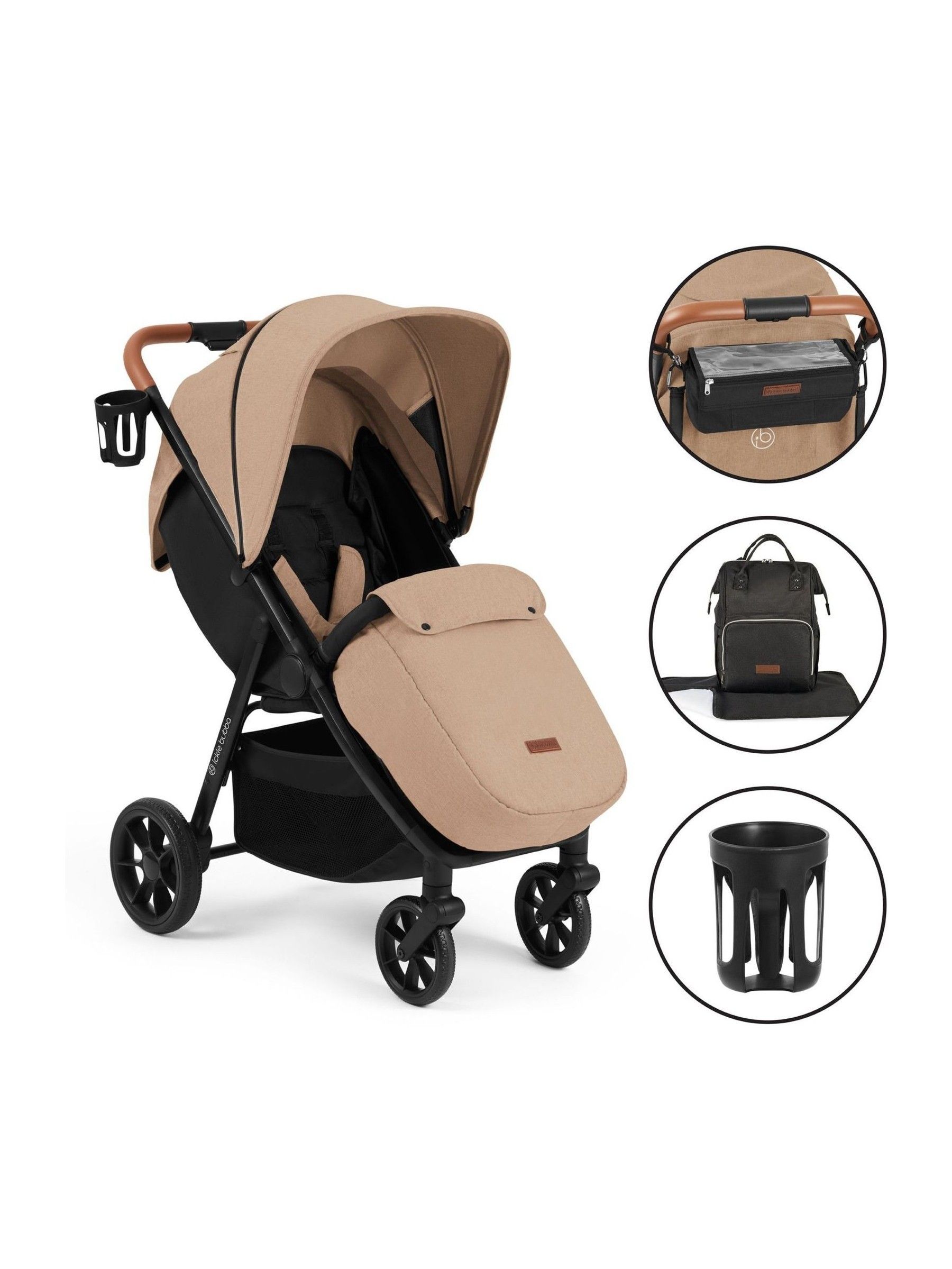 Ickle Bubba Desert Stomp Stride Prime Stroller (AG3105) | £259