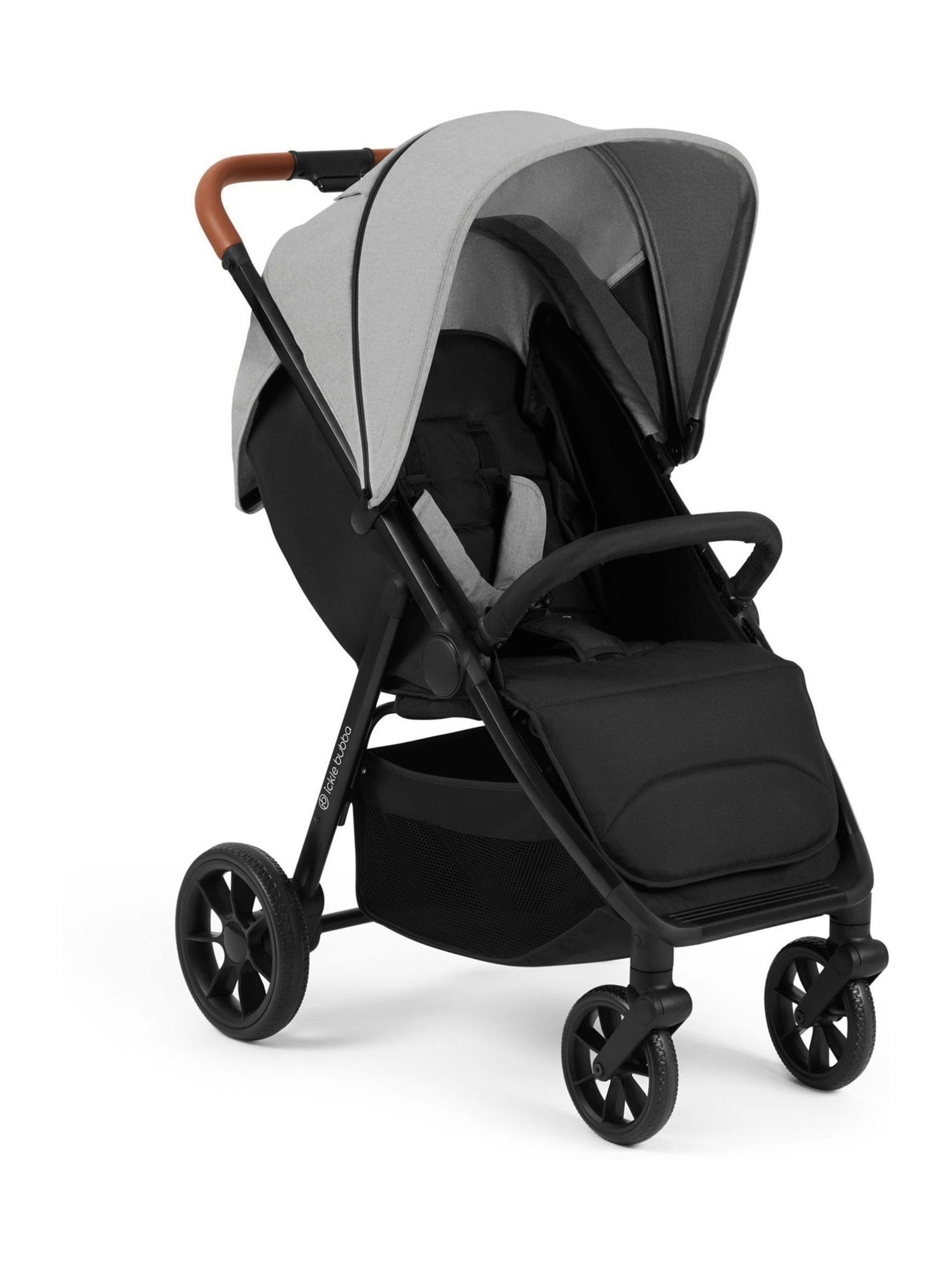 Ickle Bubba Pearl Grey Stomp Stride Stroller (AG3112) | £219