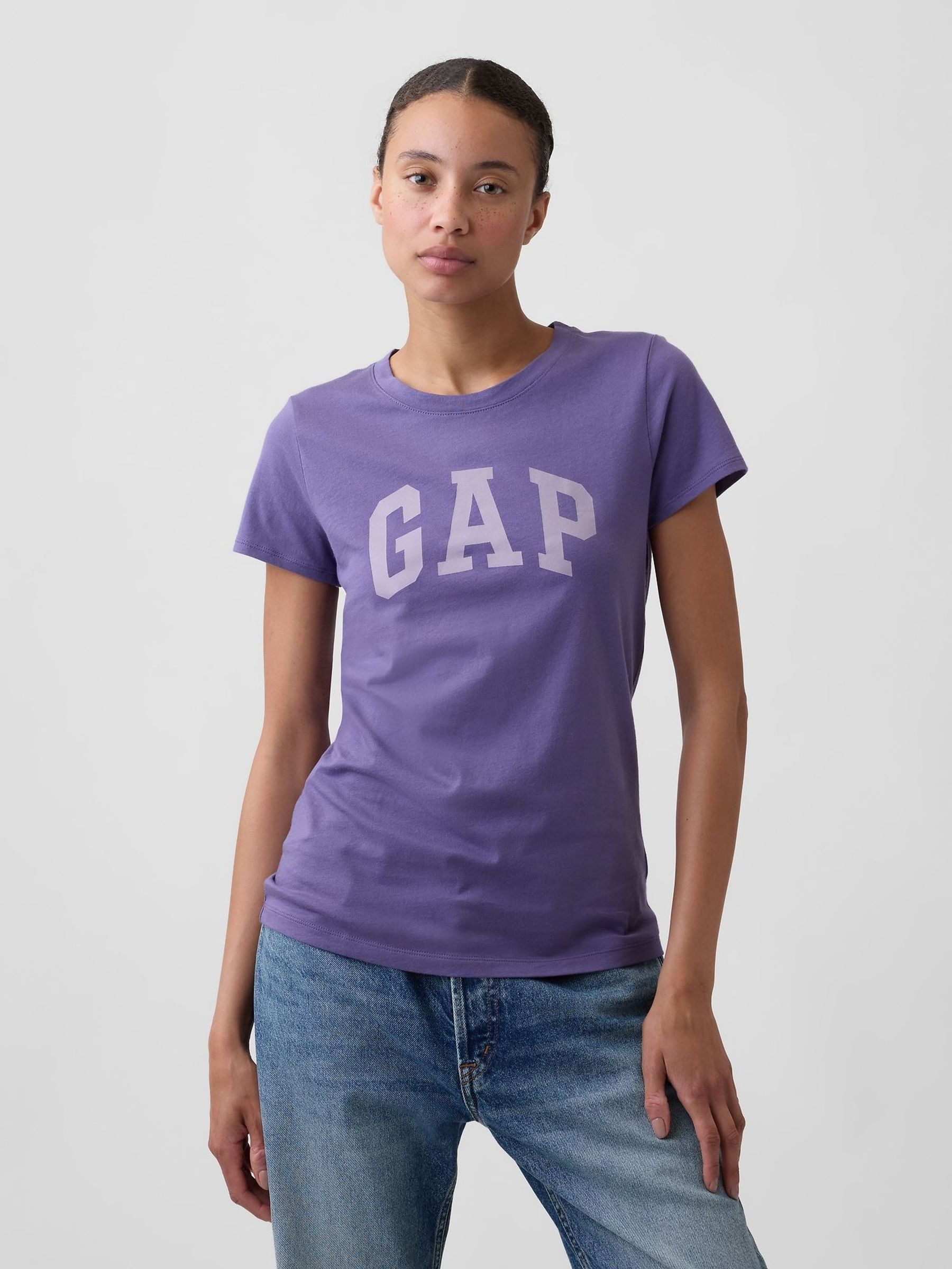 Purple - Logo Short Sleeve T-shirt