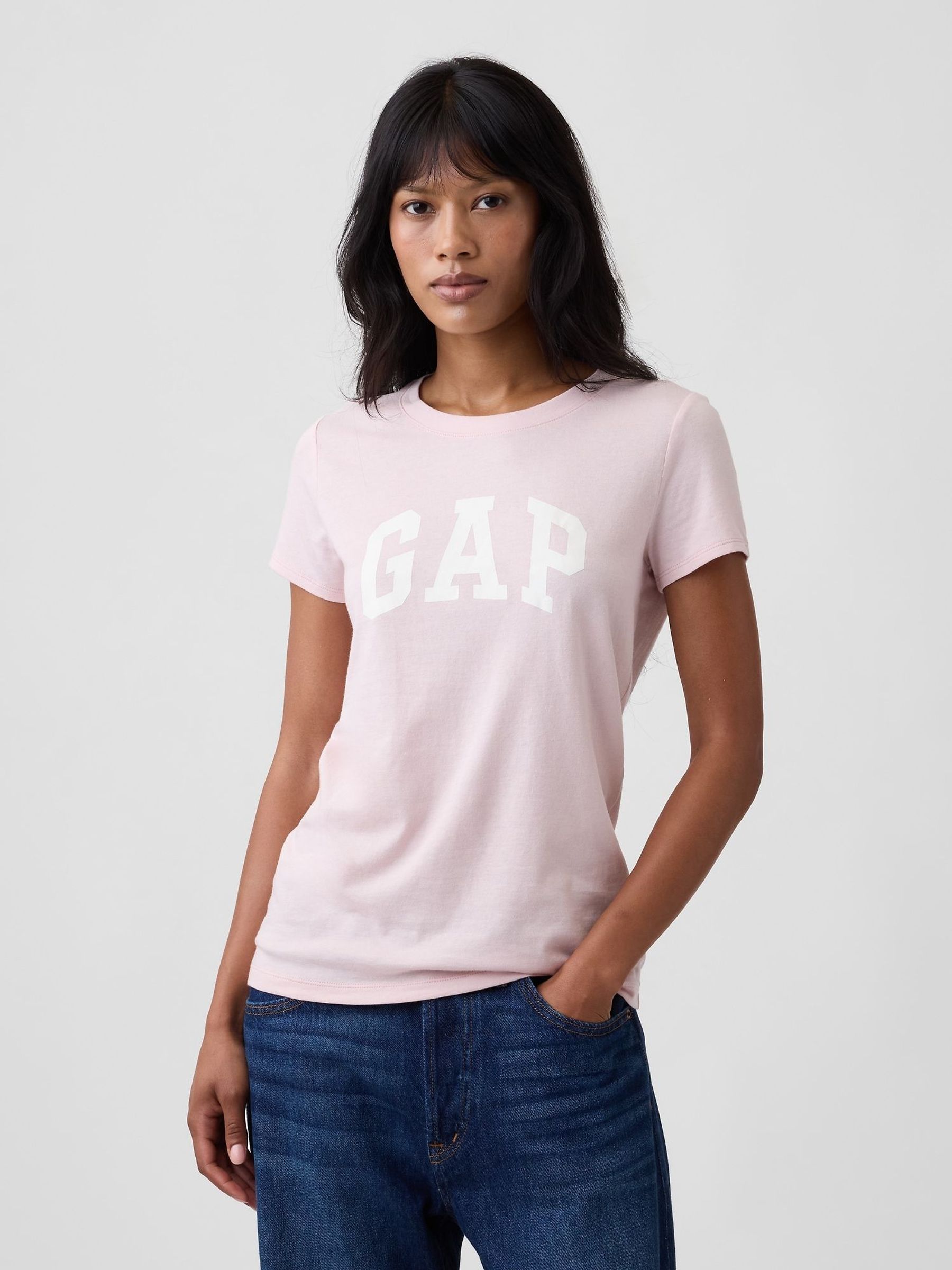 Light Pink - Logo Short Sleeve T-shirt