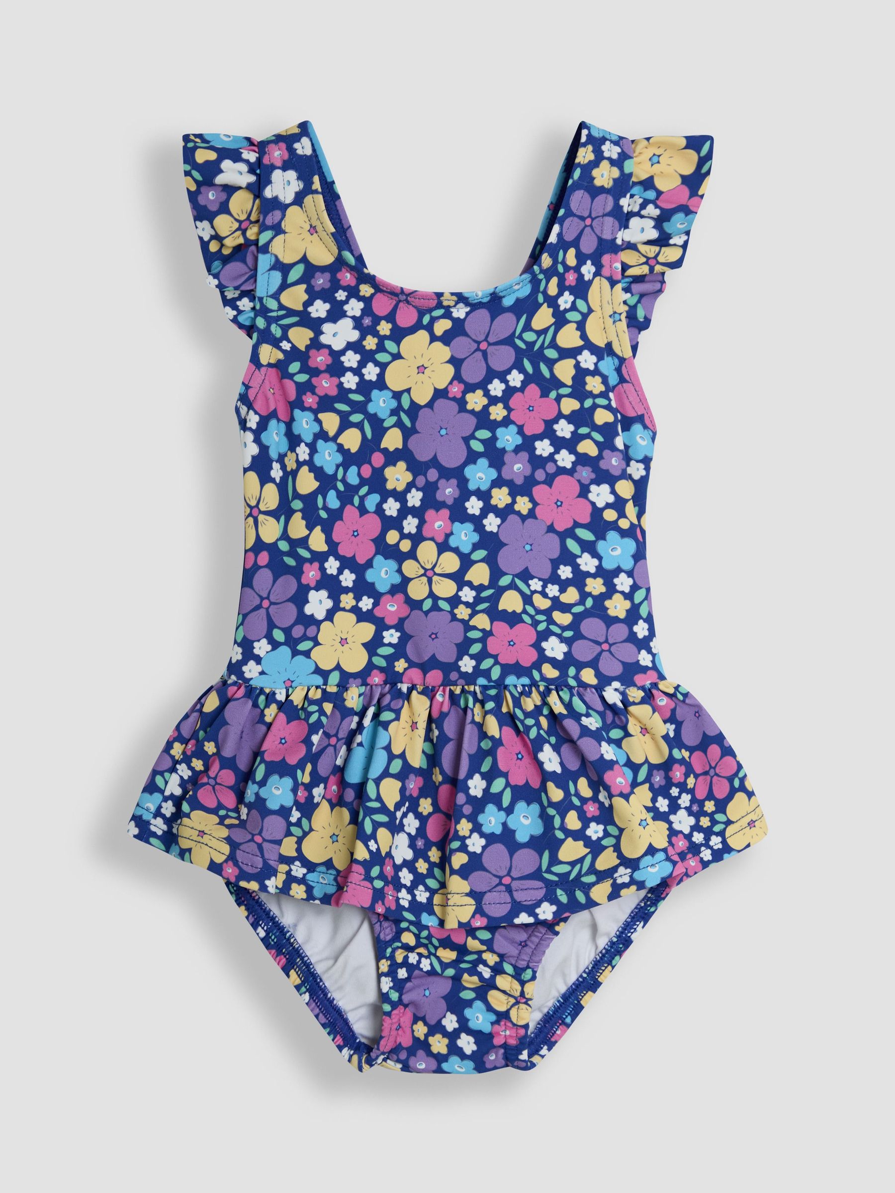 Floral Swimsuit with Nappy (AG8217) | £19 - £20