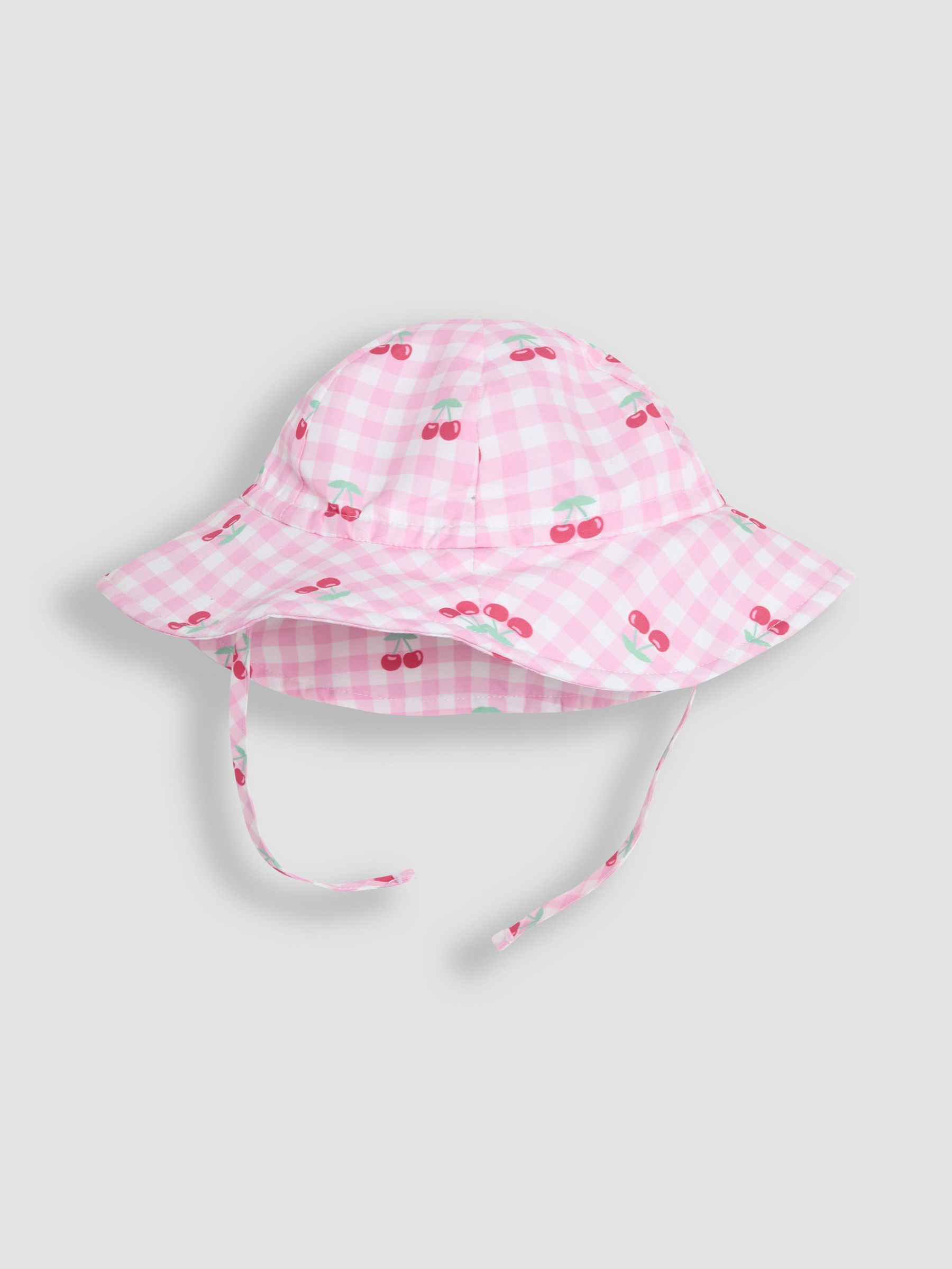 Gingham Floppy Sun Hat (AG8230) | £14 - £16
