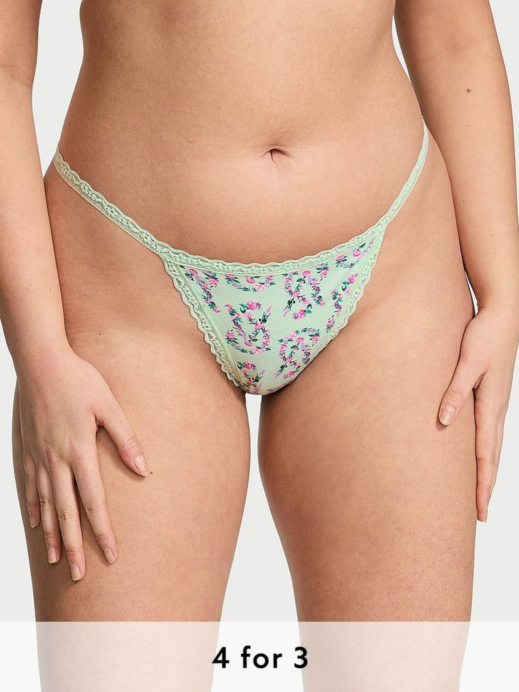 Pretty Mint Green G String Knickers (AG8758) | £9