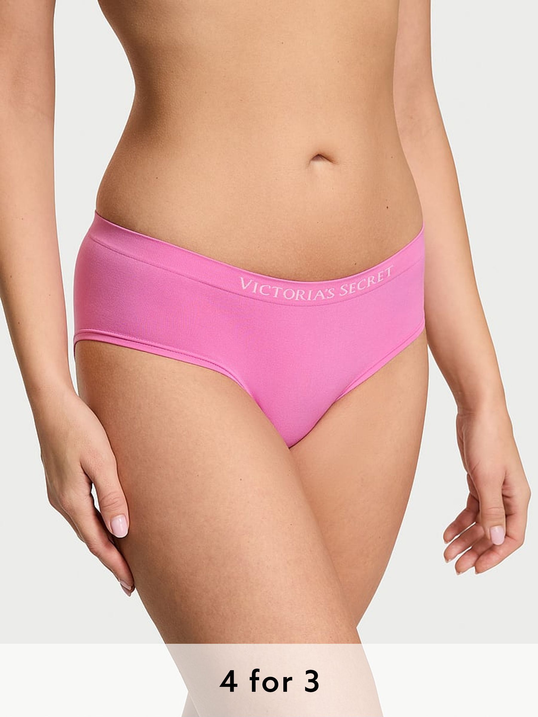 New Peony Pink Hipster Knickers (AG8765) | £9