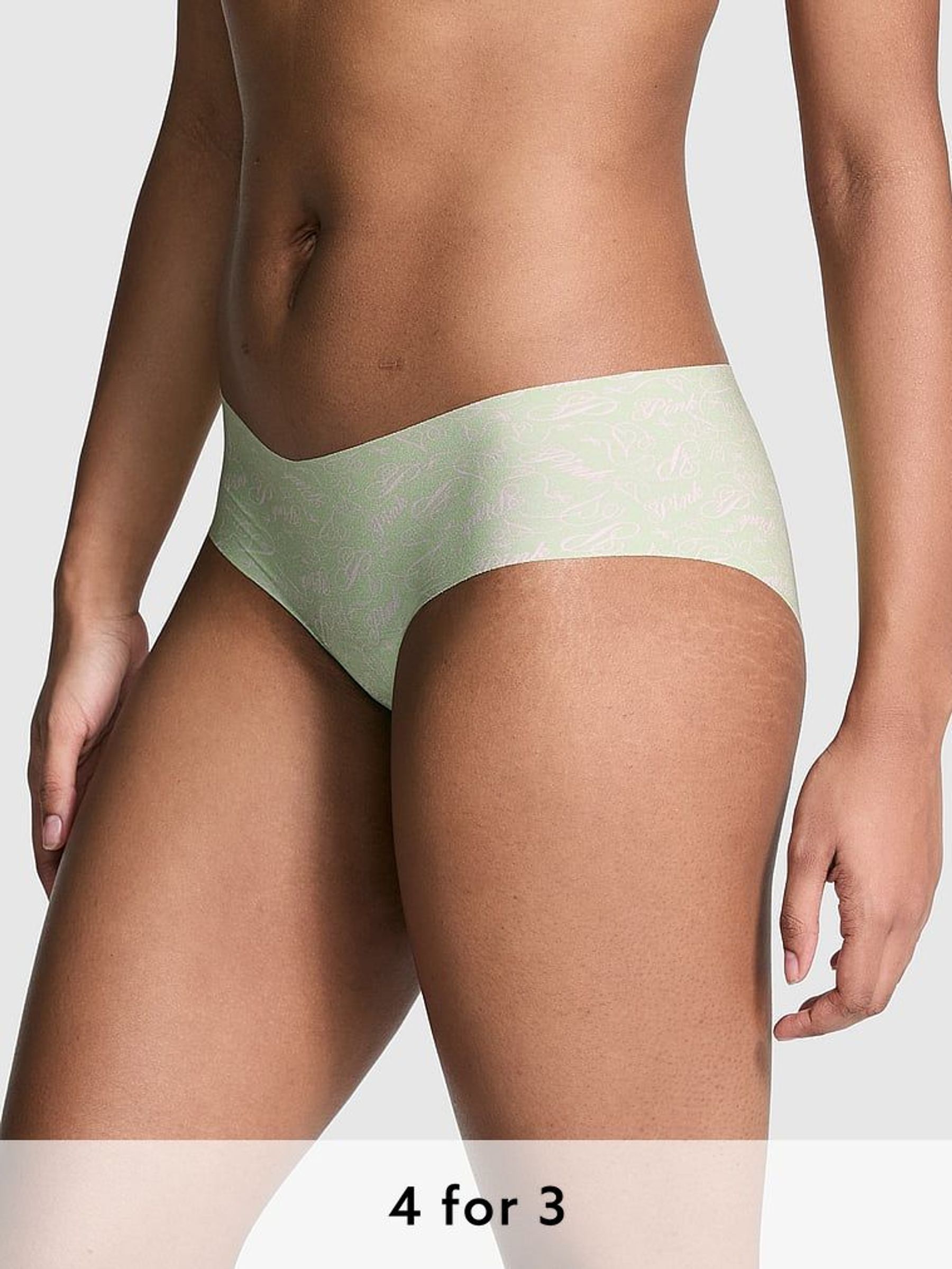 Pale Petal Green Hipster Knickers (AG8776) | £9