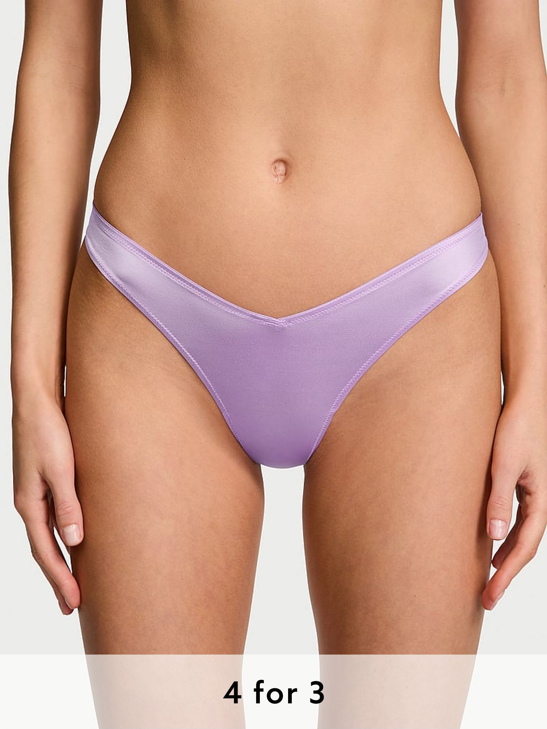 Charmed Violet Purple Thong Knickers (AG8780) | £14