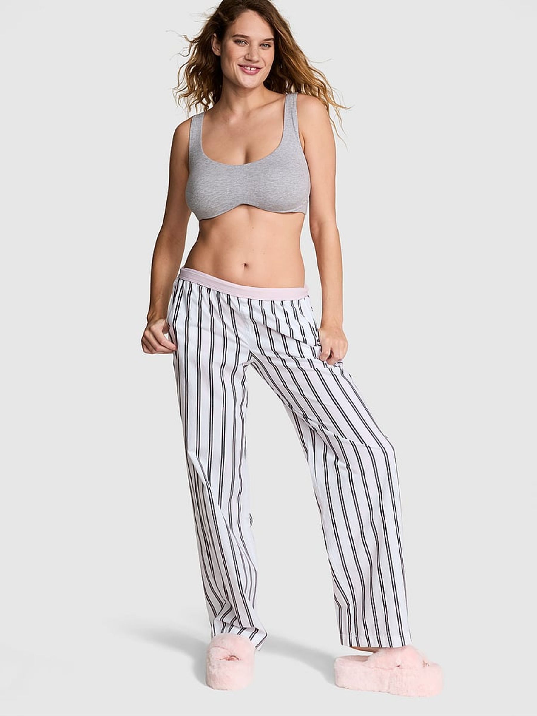 White Stripes Pyjama Trousers (AG8908) | £29