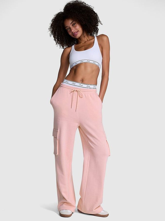 Dusk Pink Cargo Joggers (AG8935) | £55