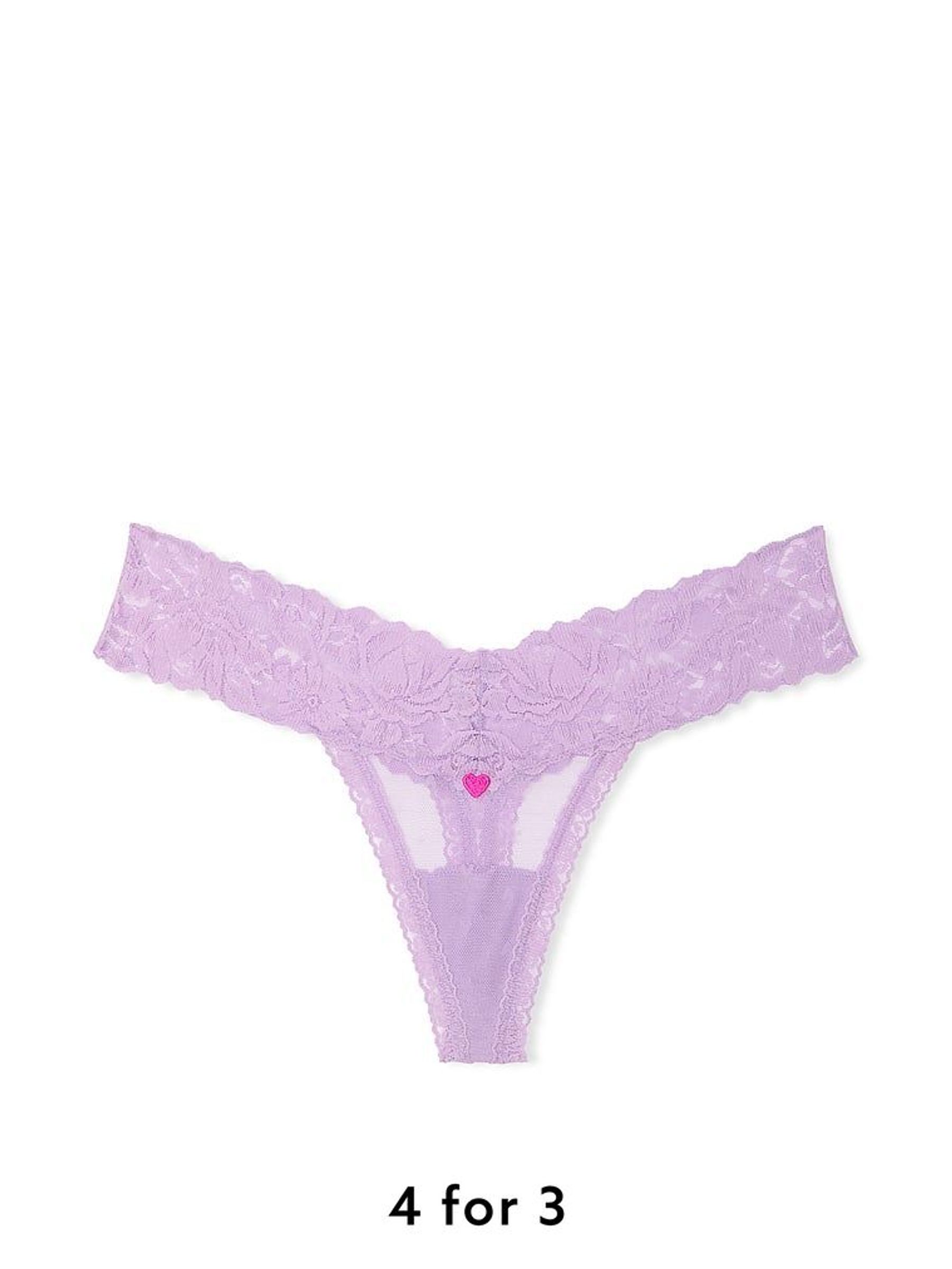 Charmed Violet Purple Thong Knickers (AG8940) | £9