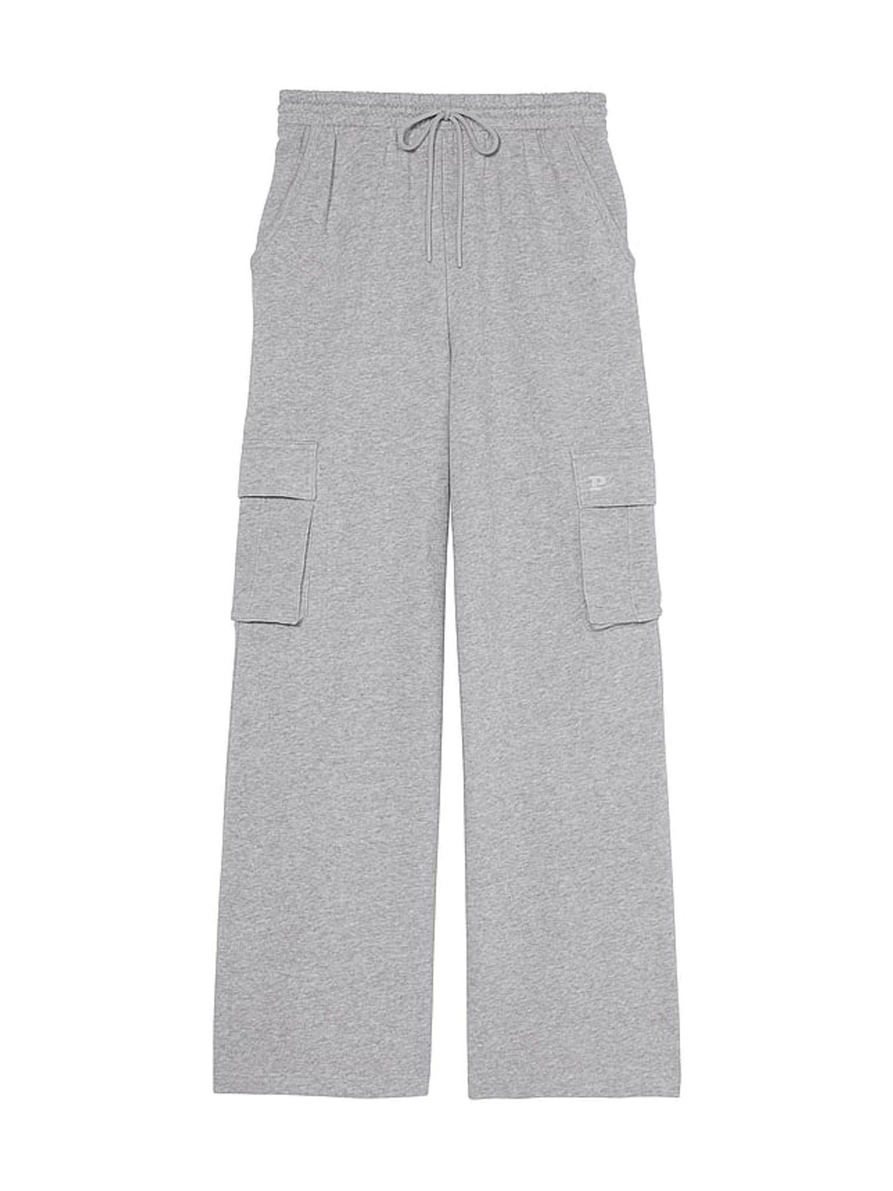 Grey Heather Cargo Joggers (AG8944) | £55
