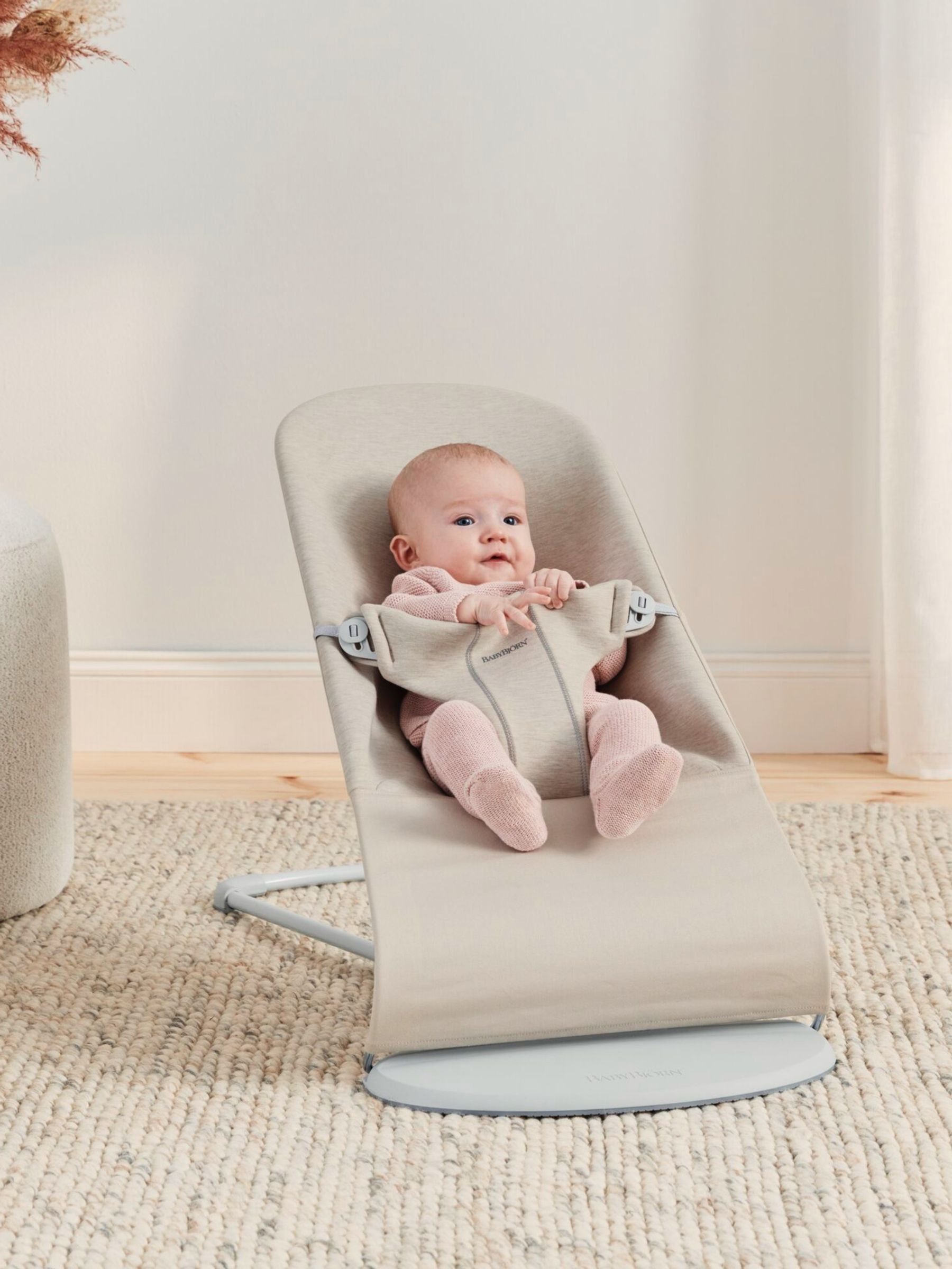 BabyBjörn Light Beige Baby Bouncer Bliss 3D Jersey (AH3066) | £210