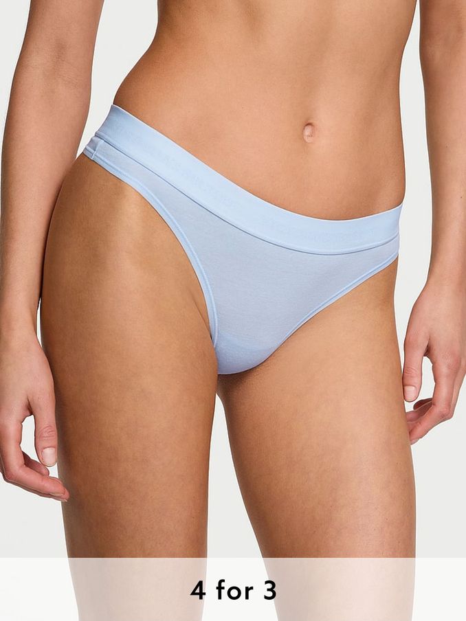 Light Blue Thong Knickers (AH3420) | £9