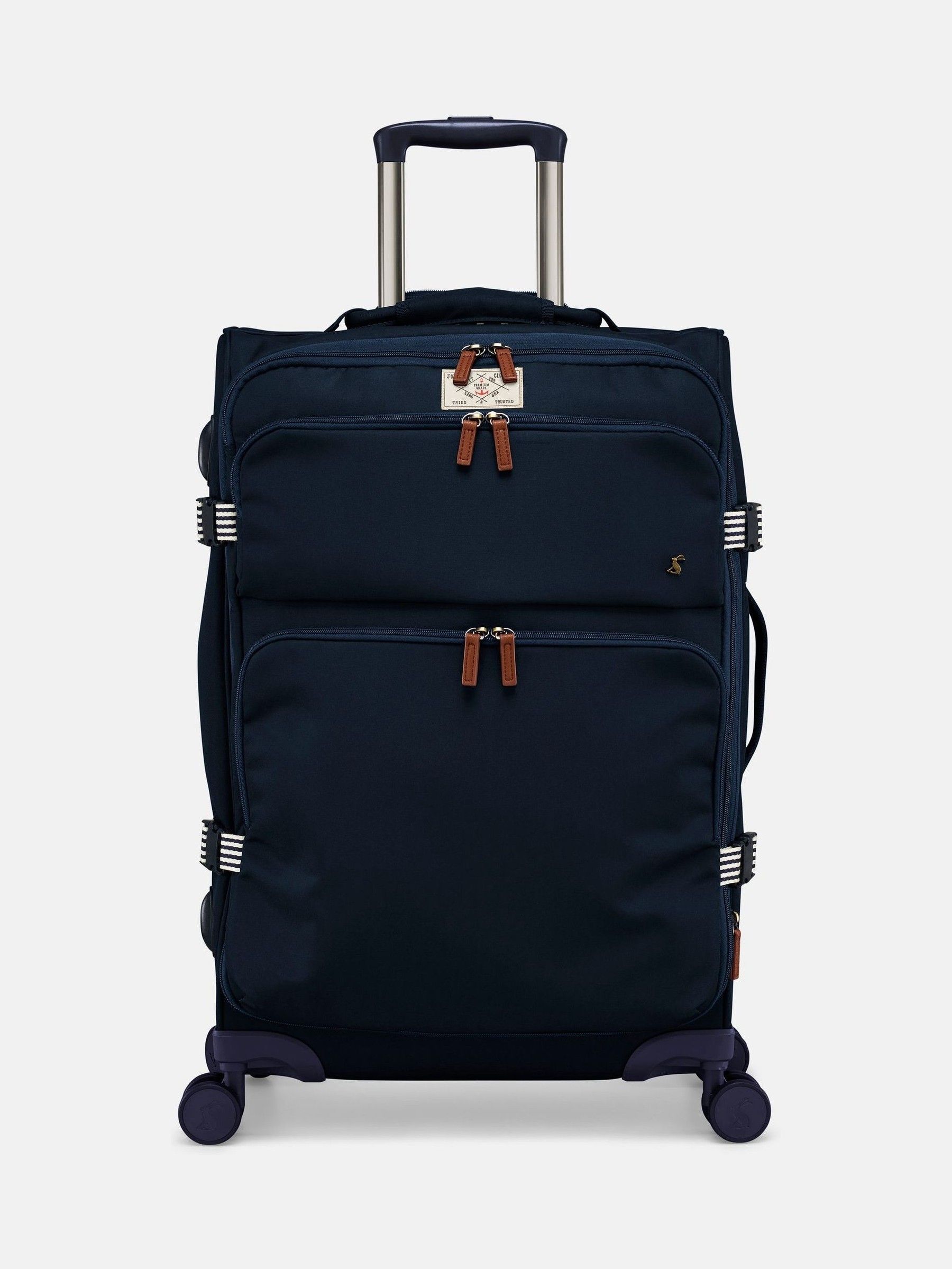 Coast Navy Medium 4 Wheel Soft Suitcase (AH6937) | £179