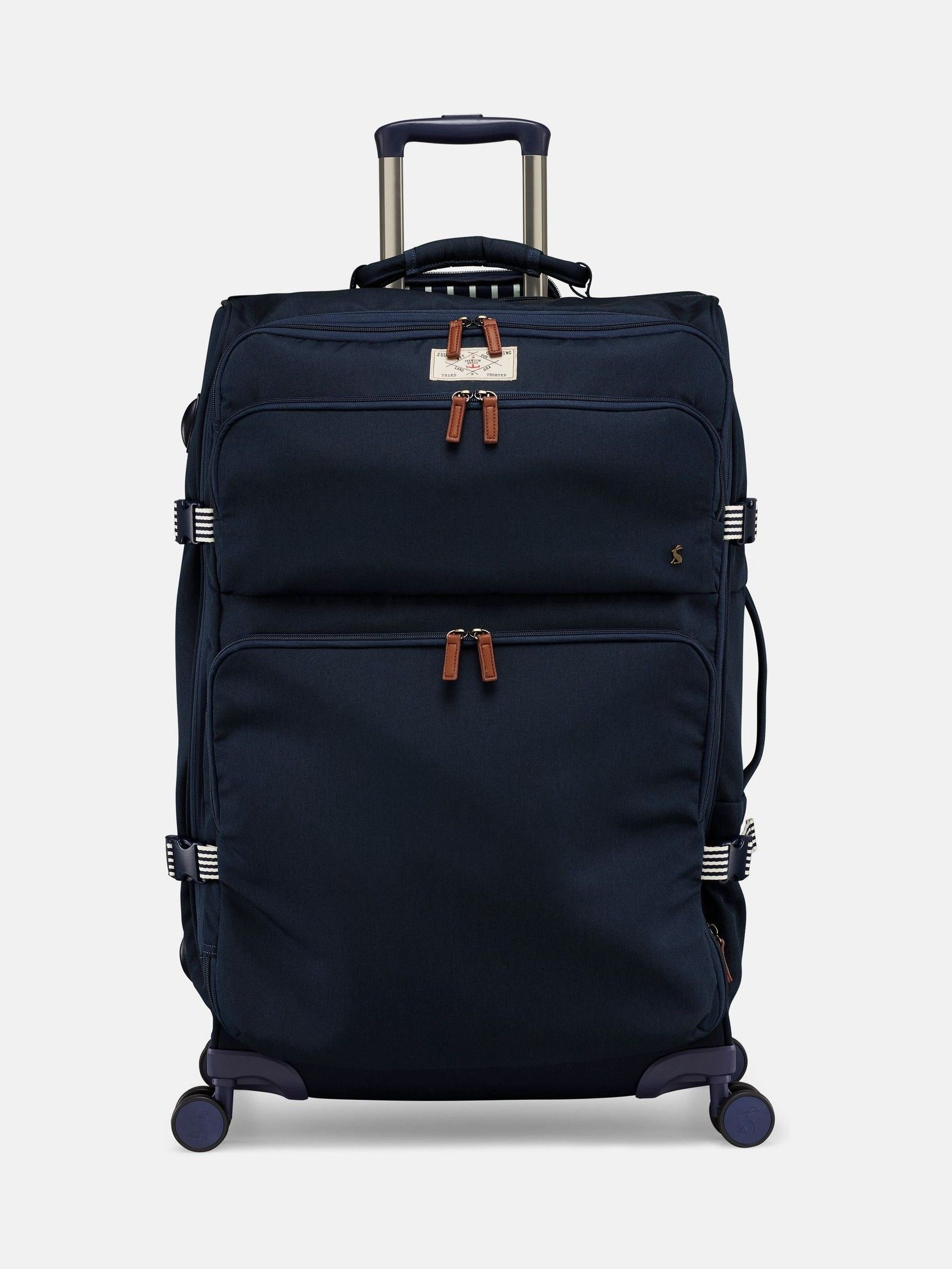 Coast Navy Large 4 Wheel Soft Suitcase (AH6938) | £189