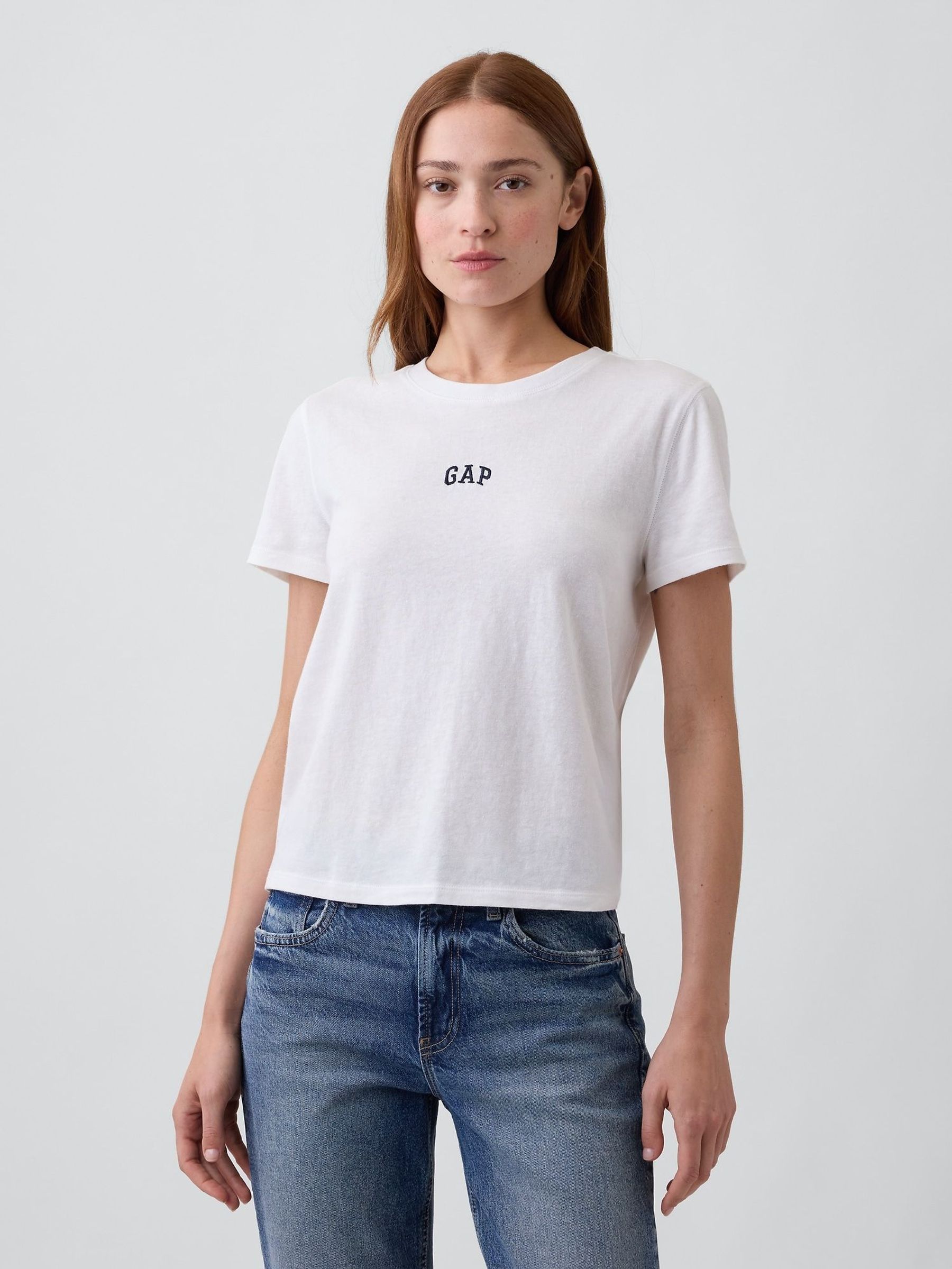 White - Authentic Shrunken Logo T-shirt