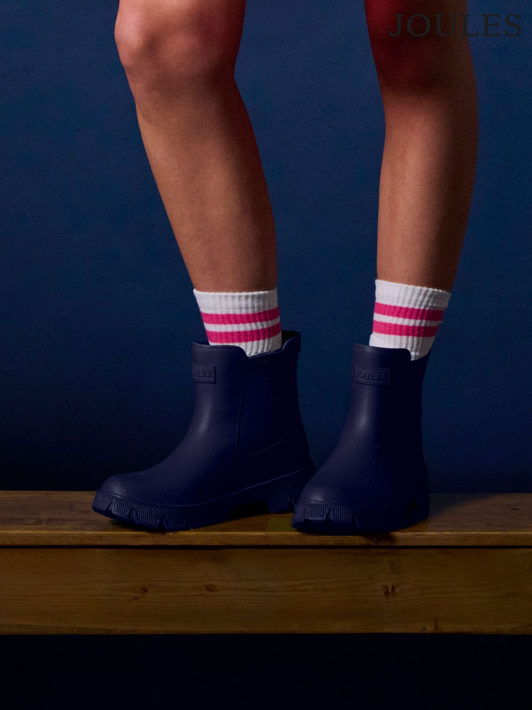 Raindance Navy Blue Lightweight Ankle Wellies (AJ5246) | £29