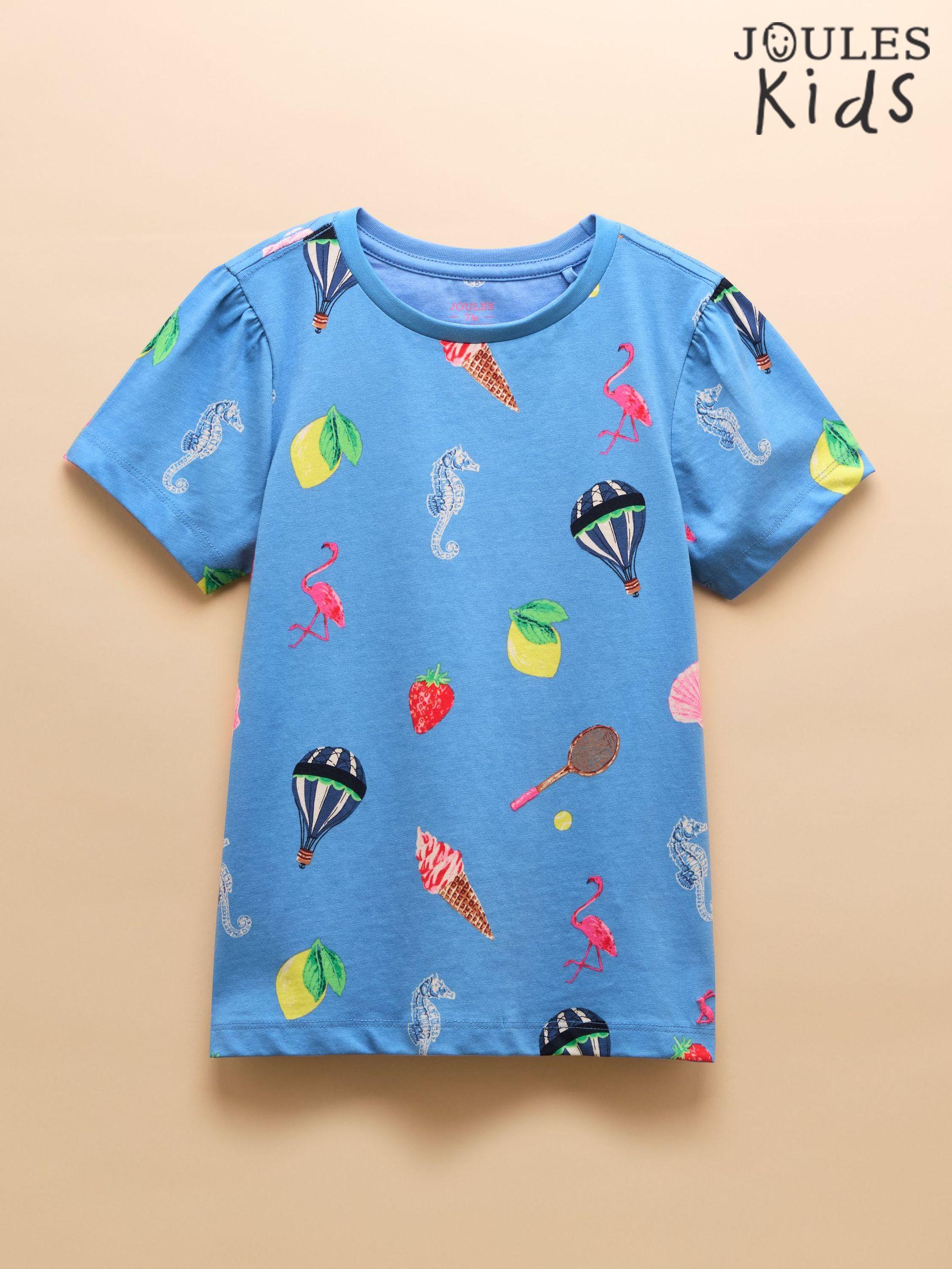 Let's Go Blue Short Sleeve T-Shirt (AJ6493) | £11 - £13