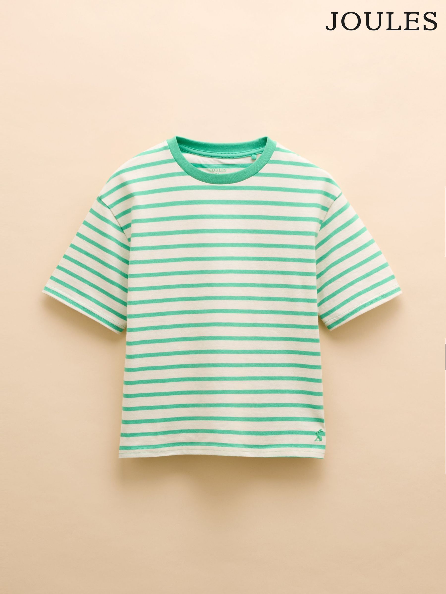 Let's Go Green/White Short Sleeve T-Shirt (AJ6510) | £11 - £15