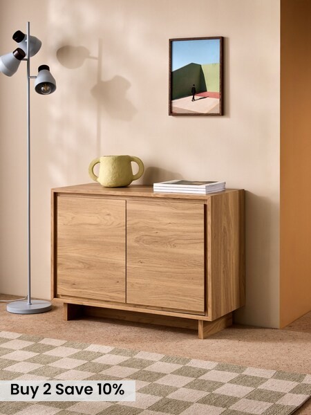 Kaci Small Sideboard in Oak Effect (AJ9508) | £299