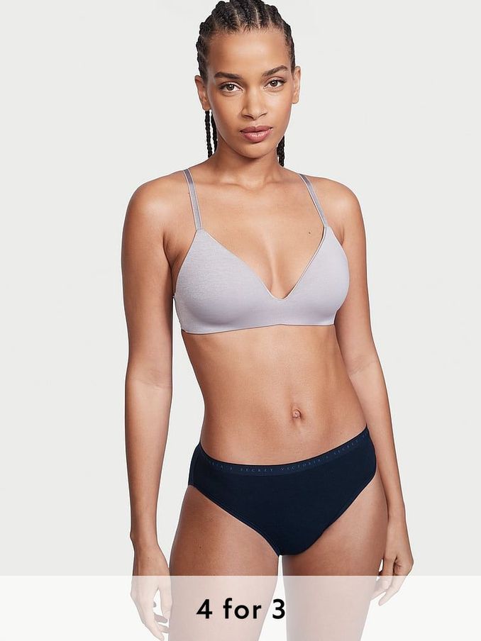 Noir Navy Blue Brief Knickers (AJ9858) | £9