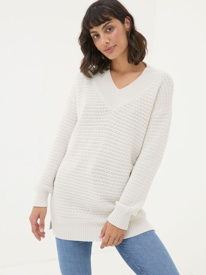 Fernlea Cream Tunic Jumper (AK0693) | £25