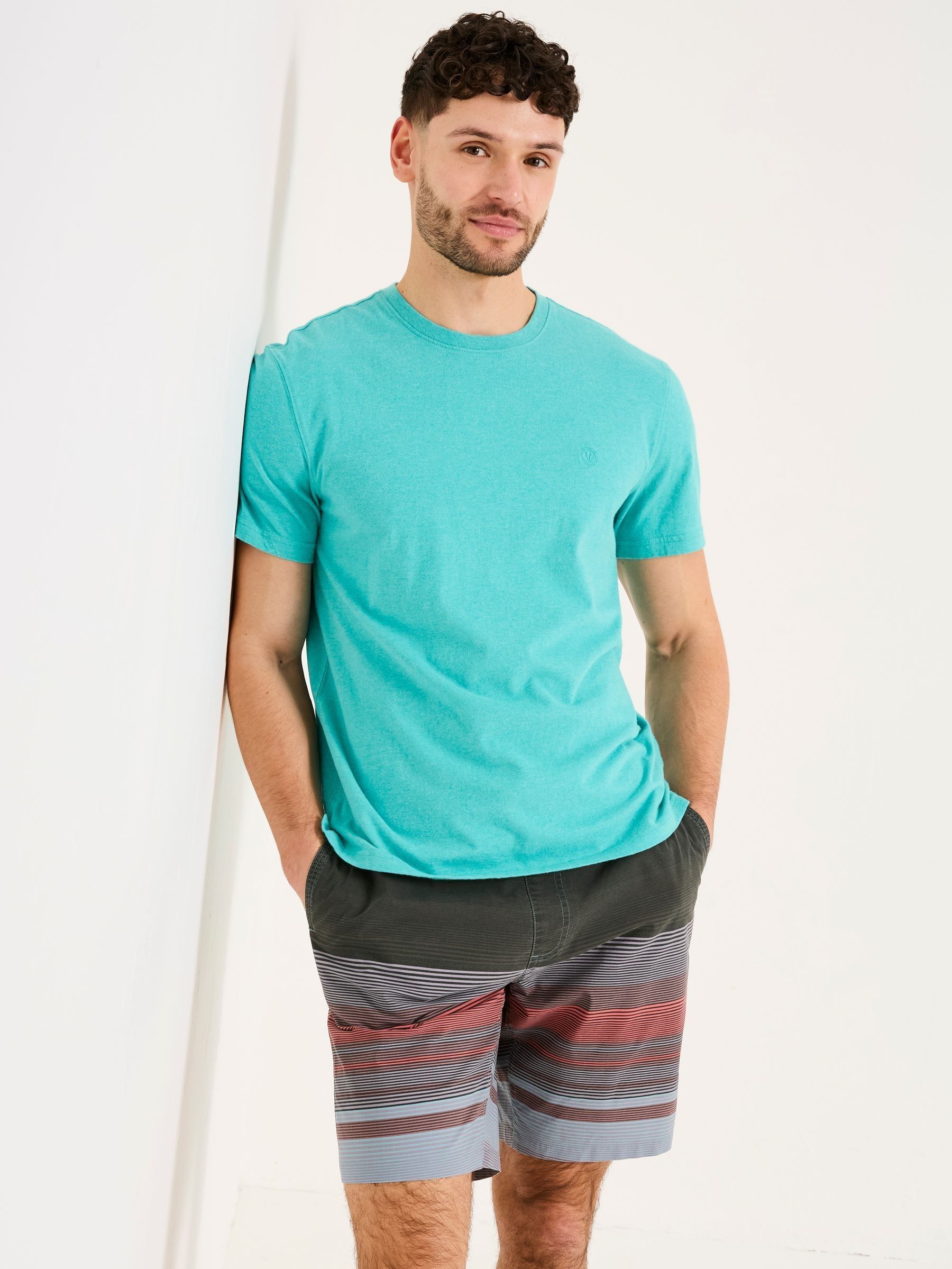 Lulworth Turquoise Blue T-Shirt (AK4896) | £22.50