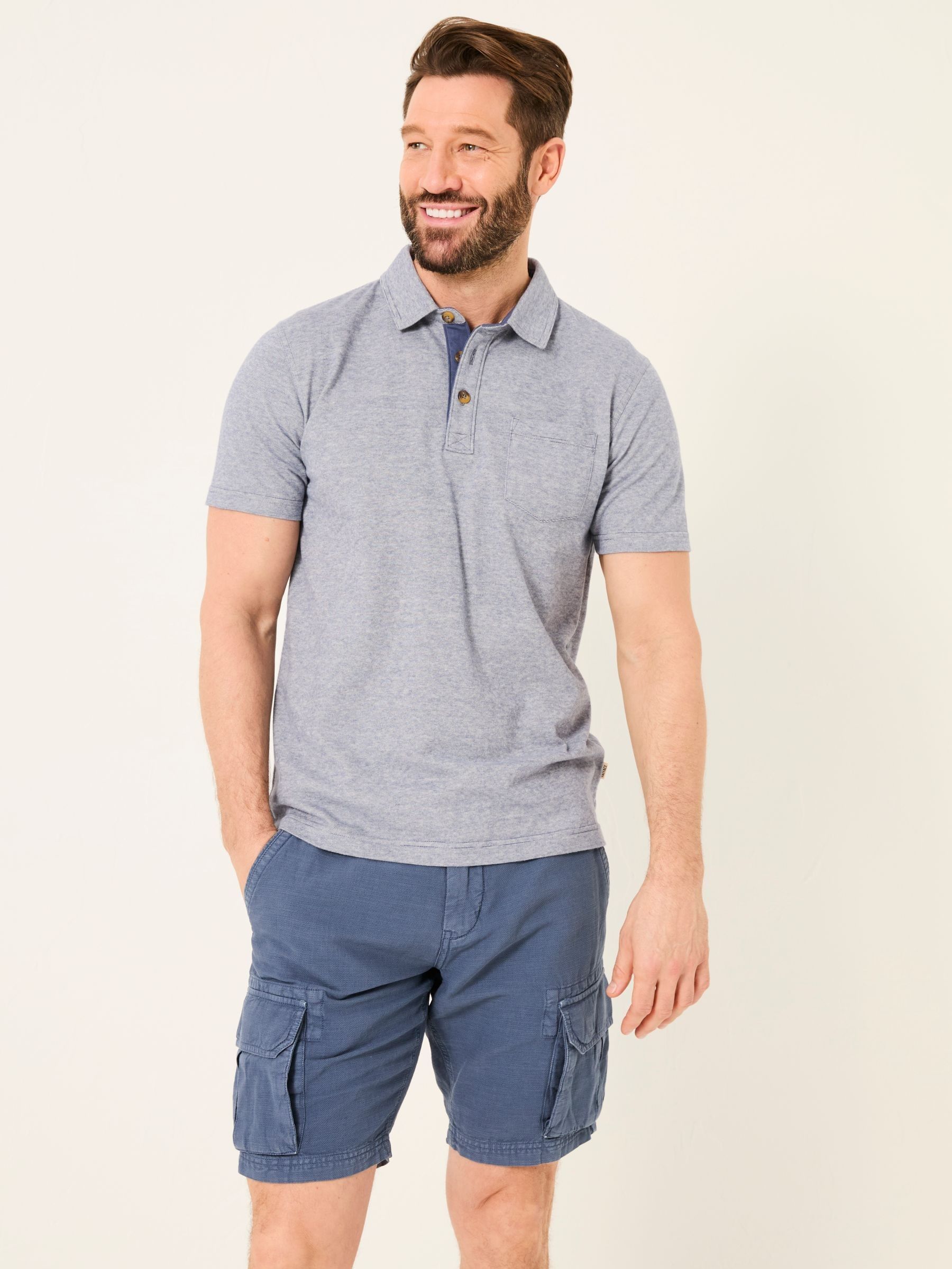Elm French Navy Polo Shirt (AK4918) | £32.50