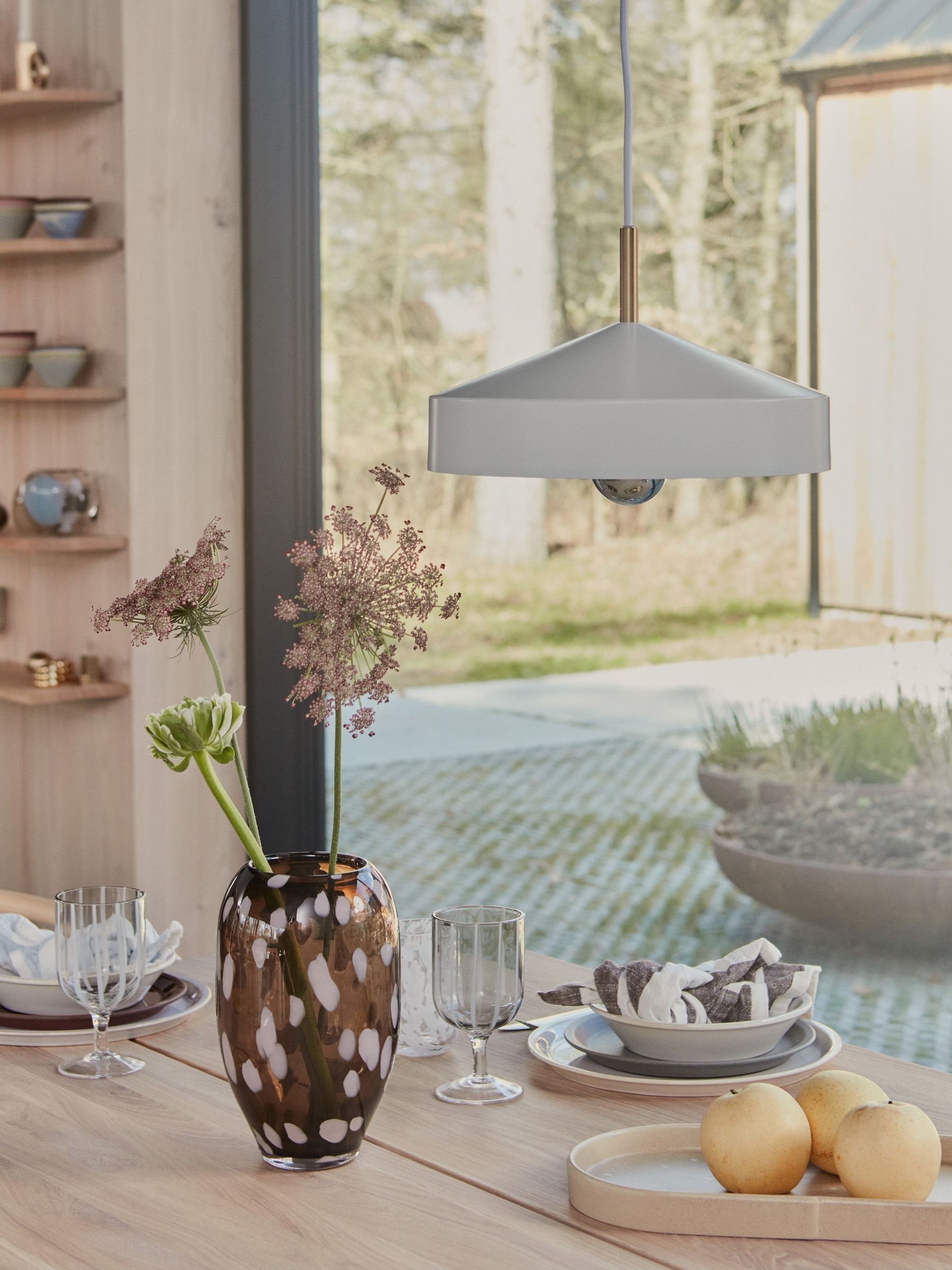 OYOY Living Smoke Jali Tall Vase (AK5059) | £58